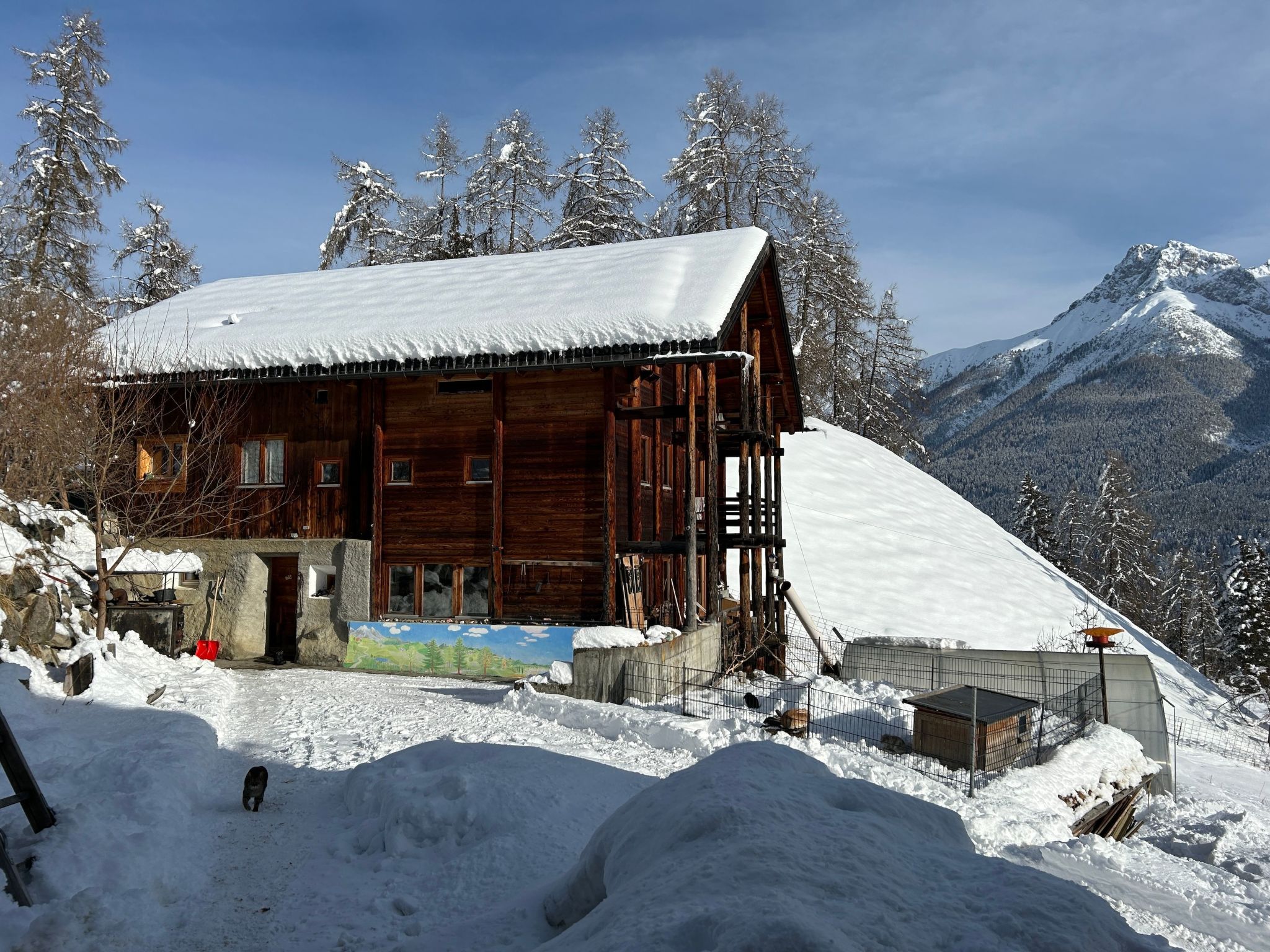 Appartement Biohof Tanter Dossa, (Scuol) – Extérieur de la maison, photo 13 sur 13