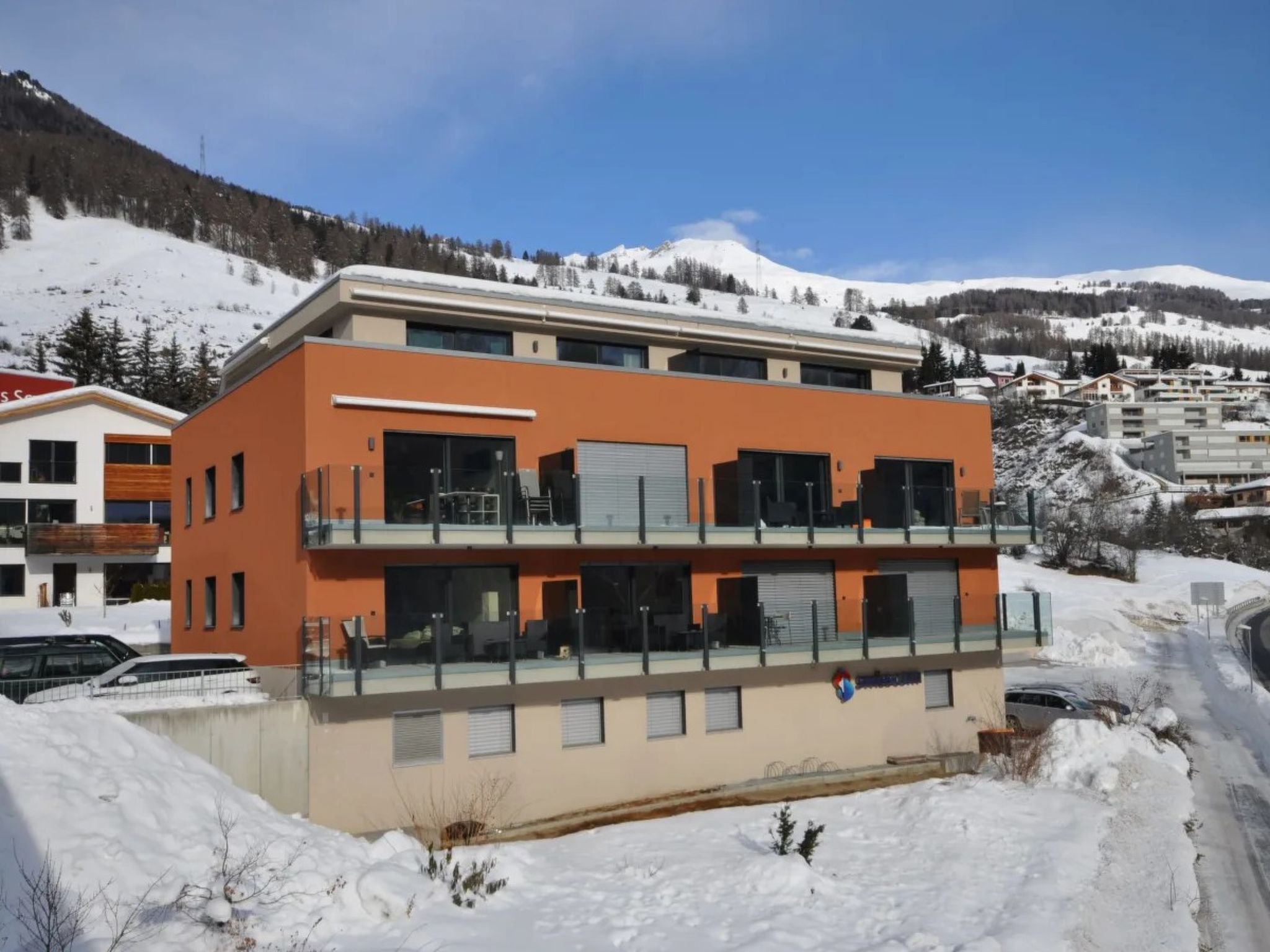 Chasa Rachögna, (Scuol) - Draußen