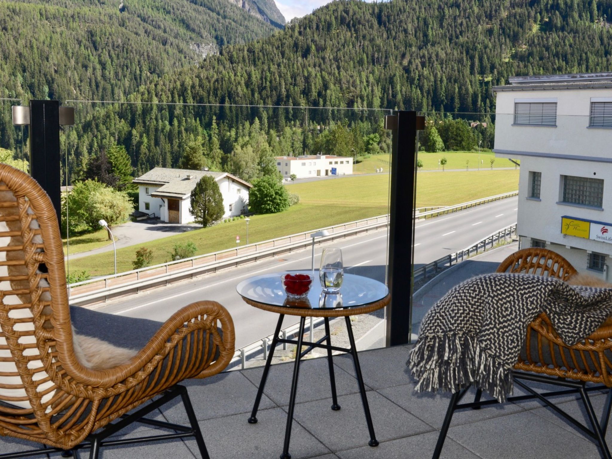 Chasa Rachögna, (Scuol) - Draußen