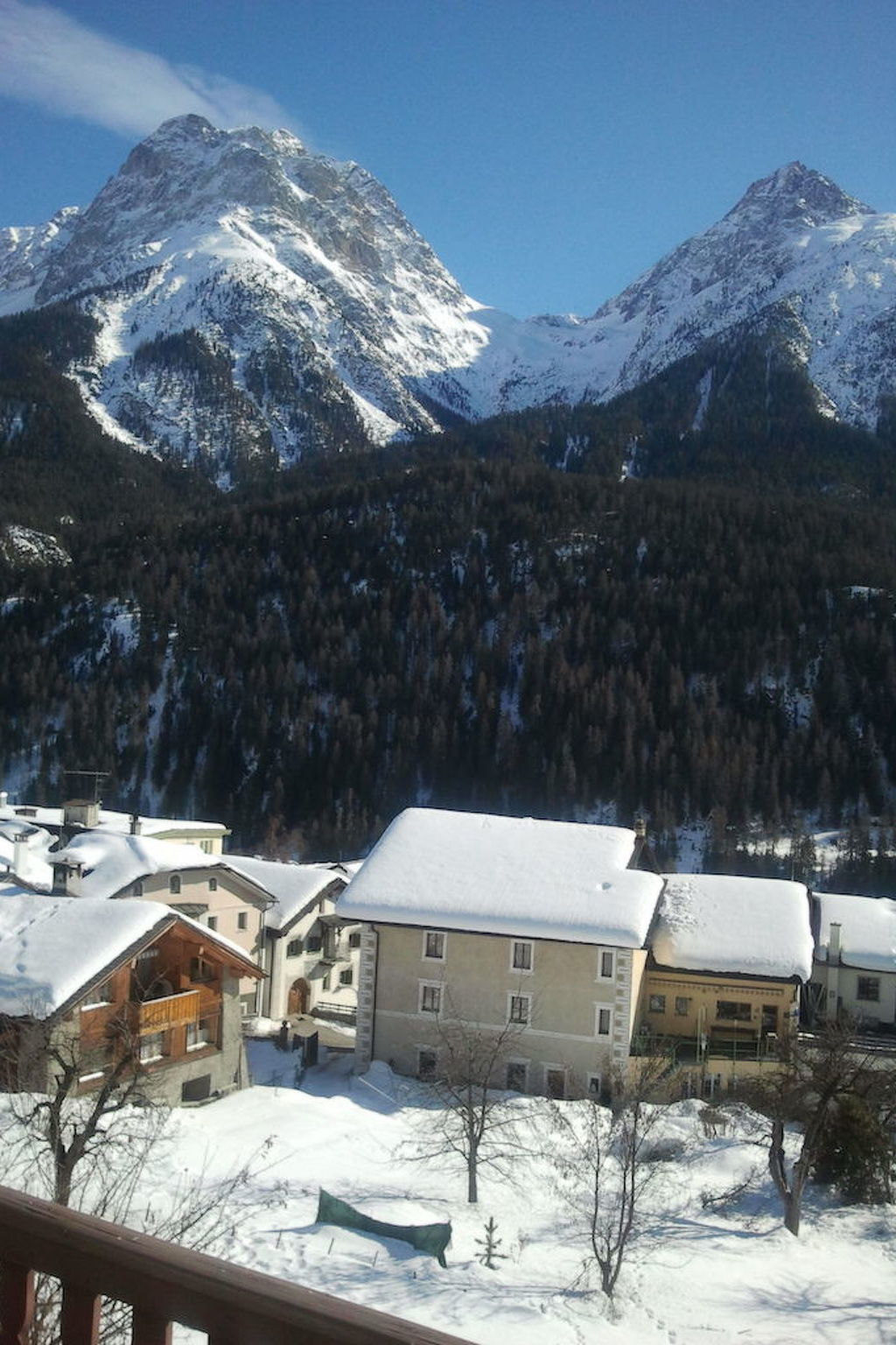 Ferienhaus Chasa Allegra, (Scuol) - Dehors
