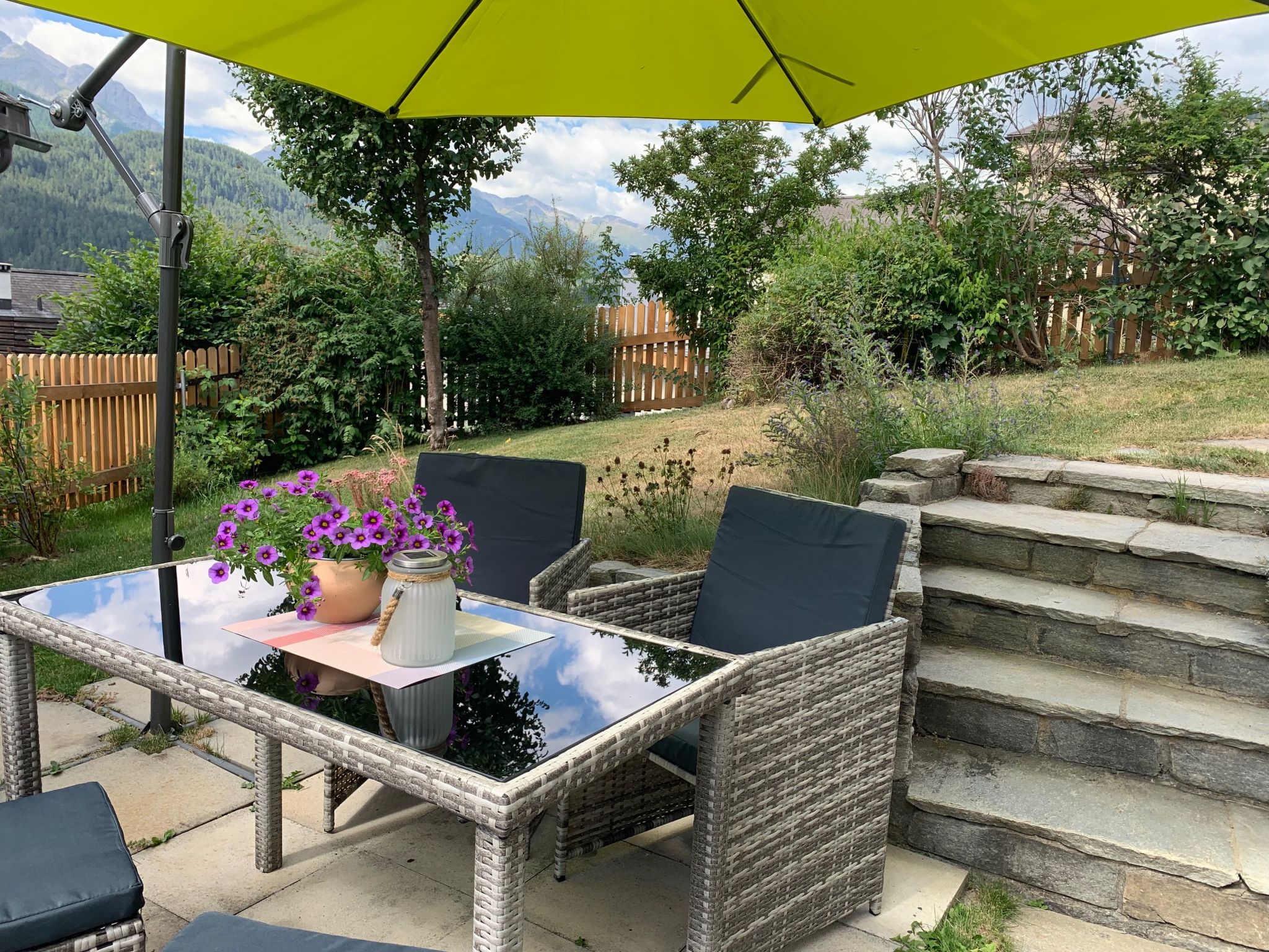 Chasa Bazzi, (Scuol). - Draußen