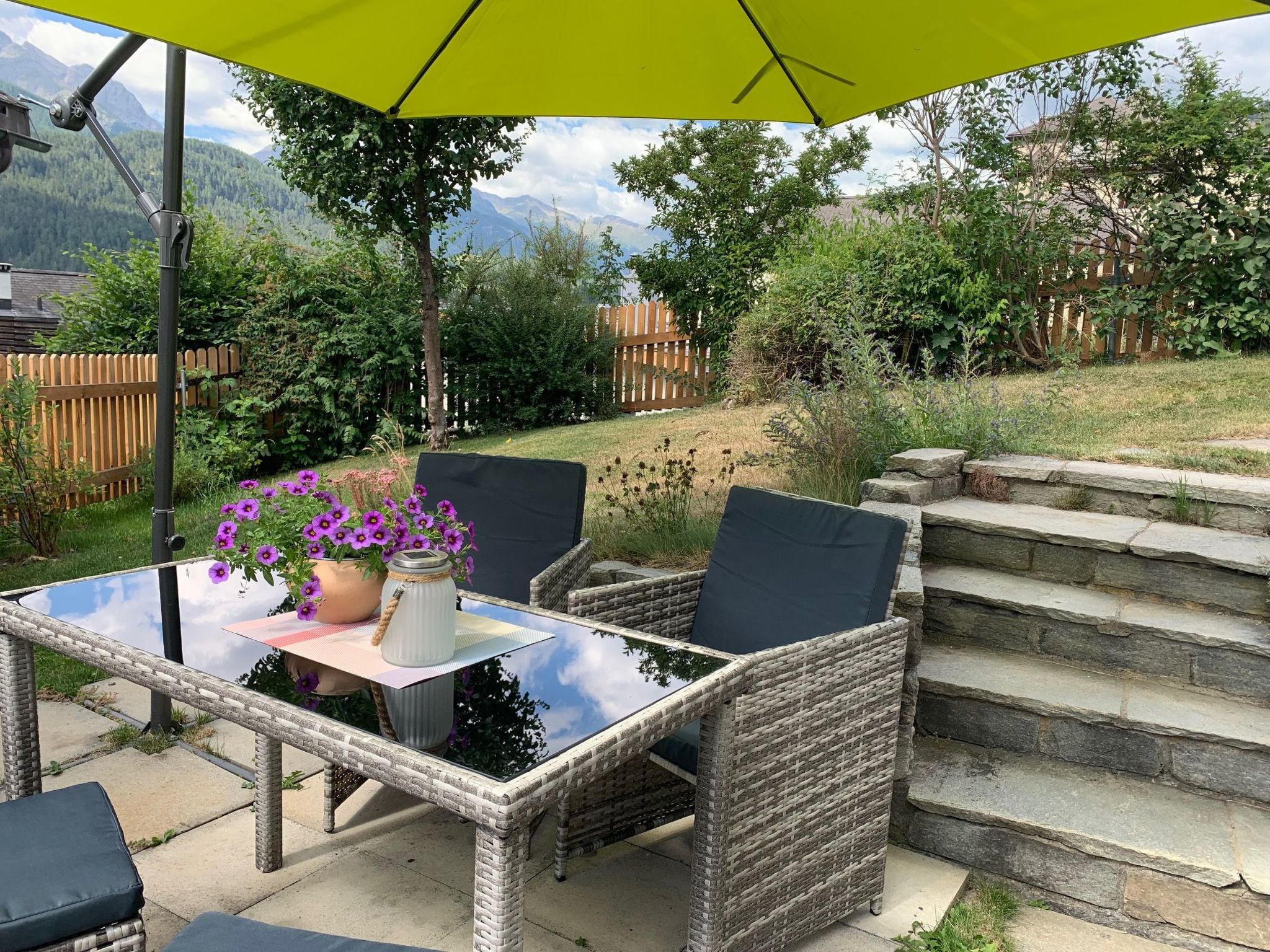 Appartement Chasa Bazzi, (Scuol) – Terrasse, photo 26 sur 49