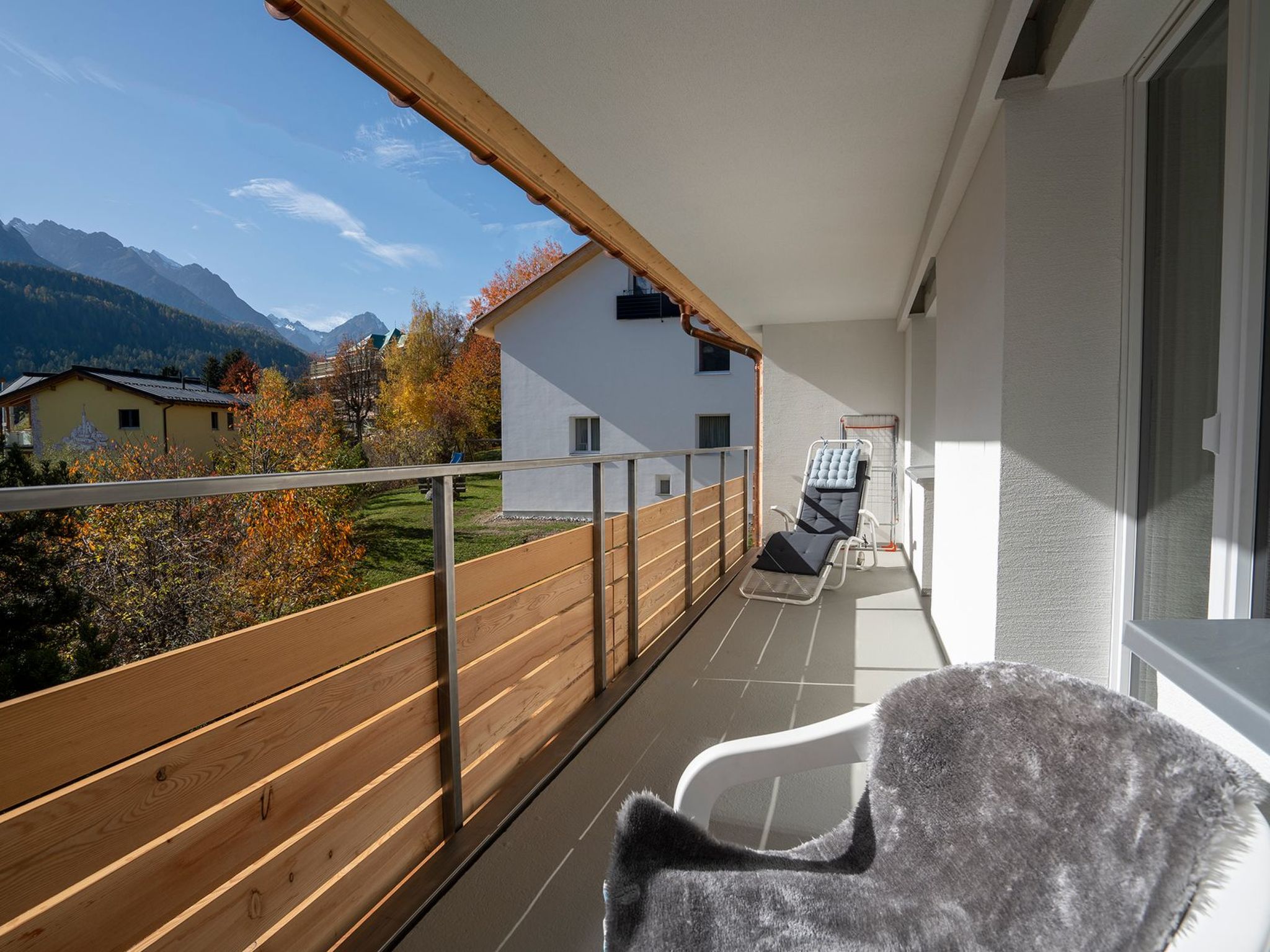 Appartement FURTÜNADA, (Scuol) – Terrasse, photo 19 sur 21