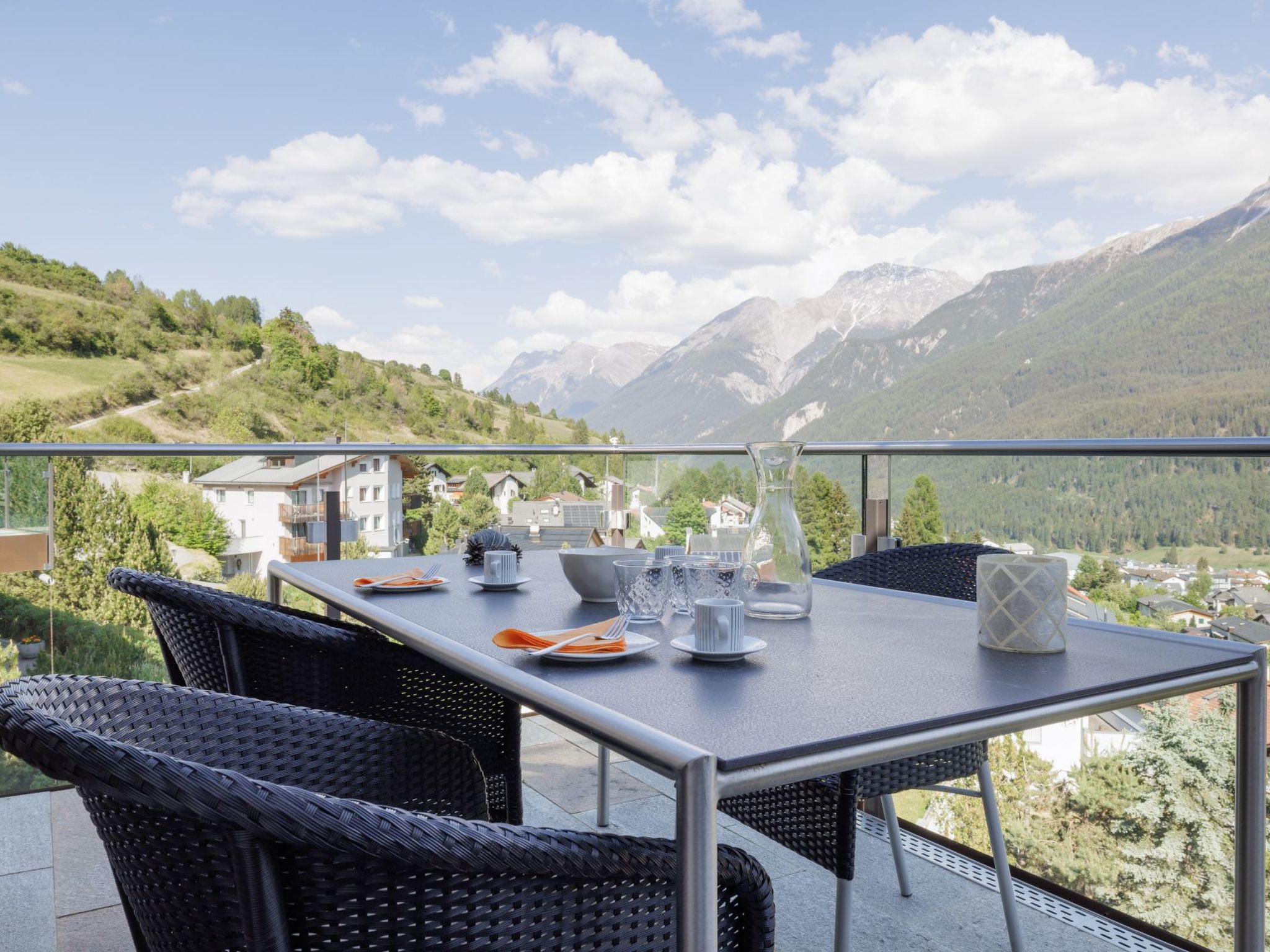 Appartement PANORAMA LODGE, (Scuol) – Vue, photo 13 sur 21