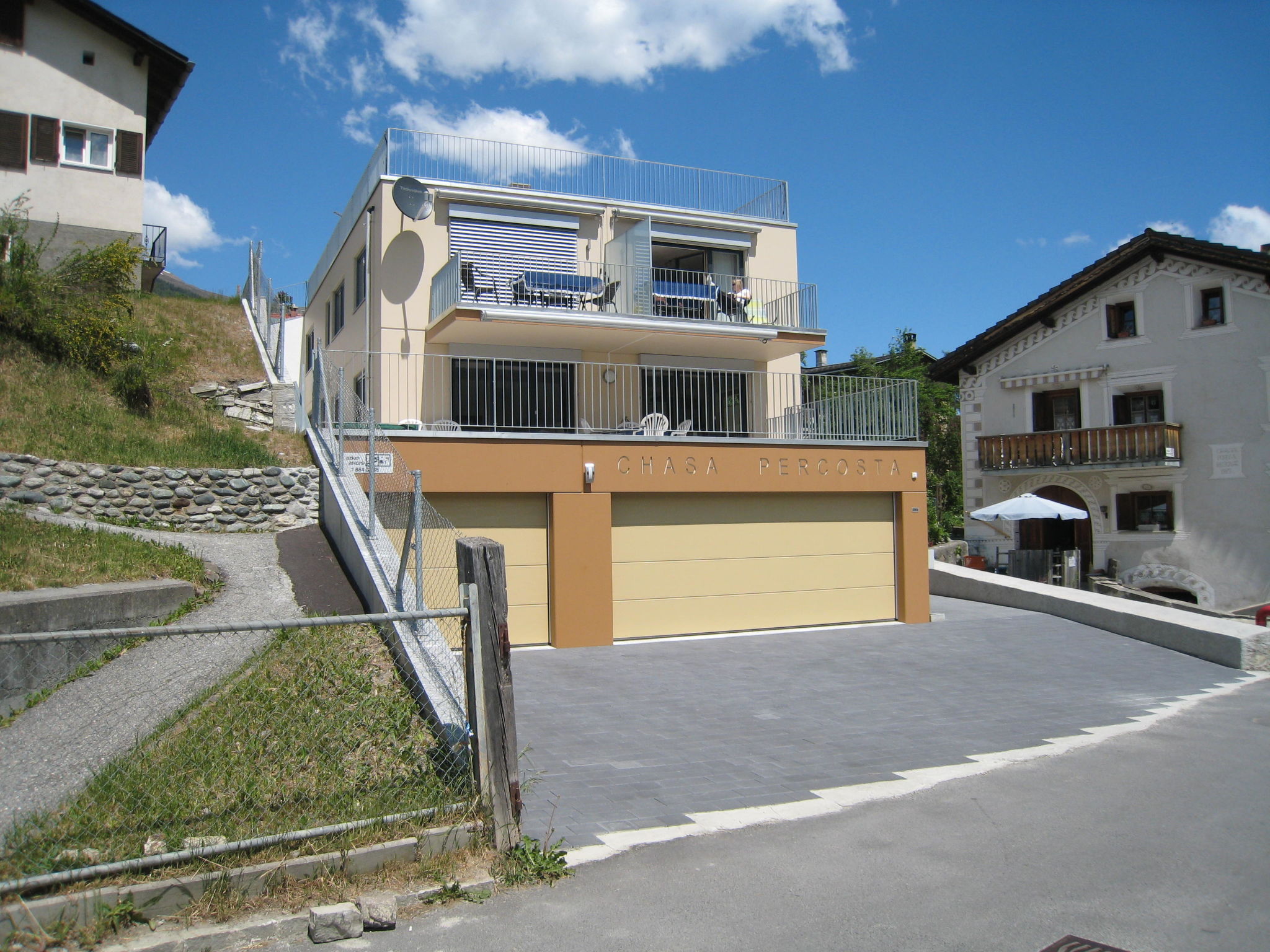 Chasa Percosta, (Scuol) - Buiten