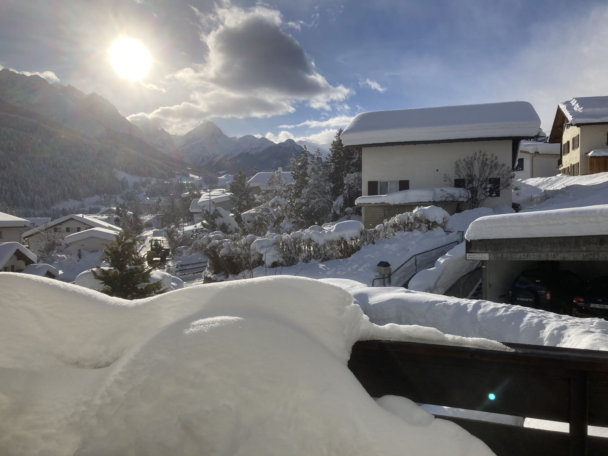 Feriensiedlung Trü 23, (Scuol) - Draußen