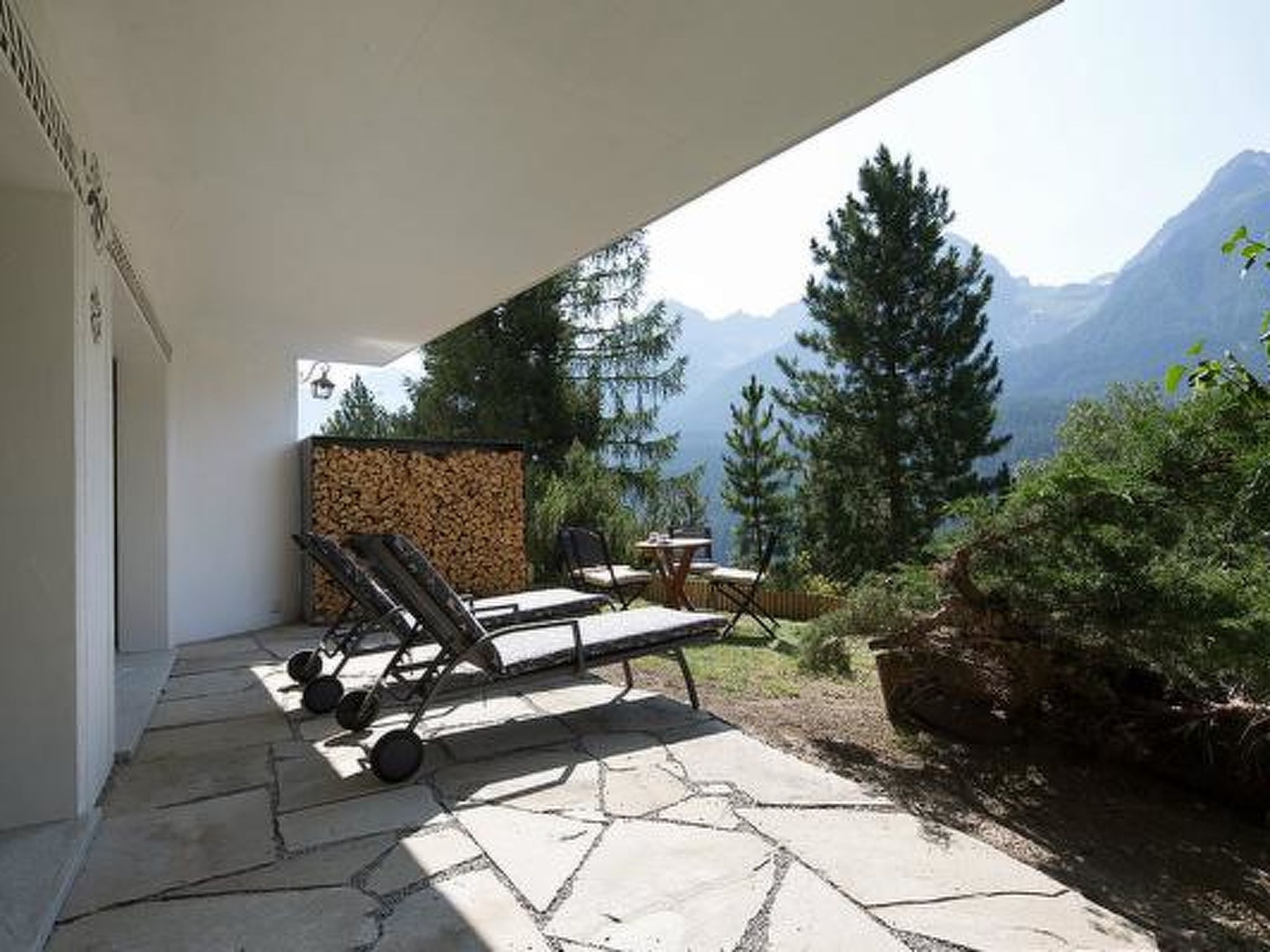 Ferienhaus Chasa Diala, (Scuol) - Draußen