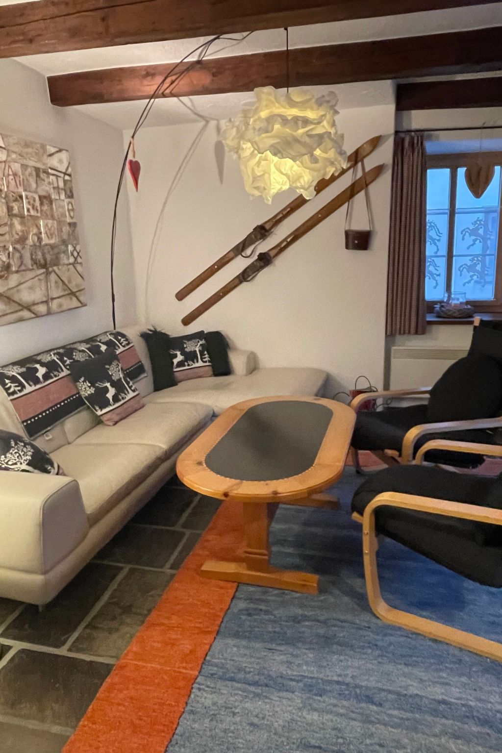 Appartement Mugliner 117A, (Ftan) – Séjour, photo 11 sur 20