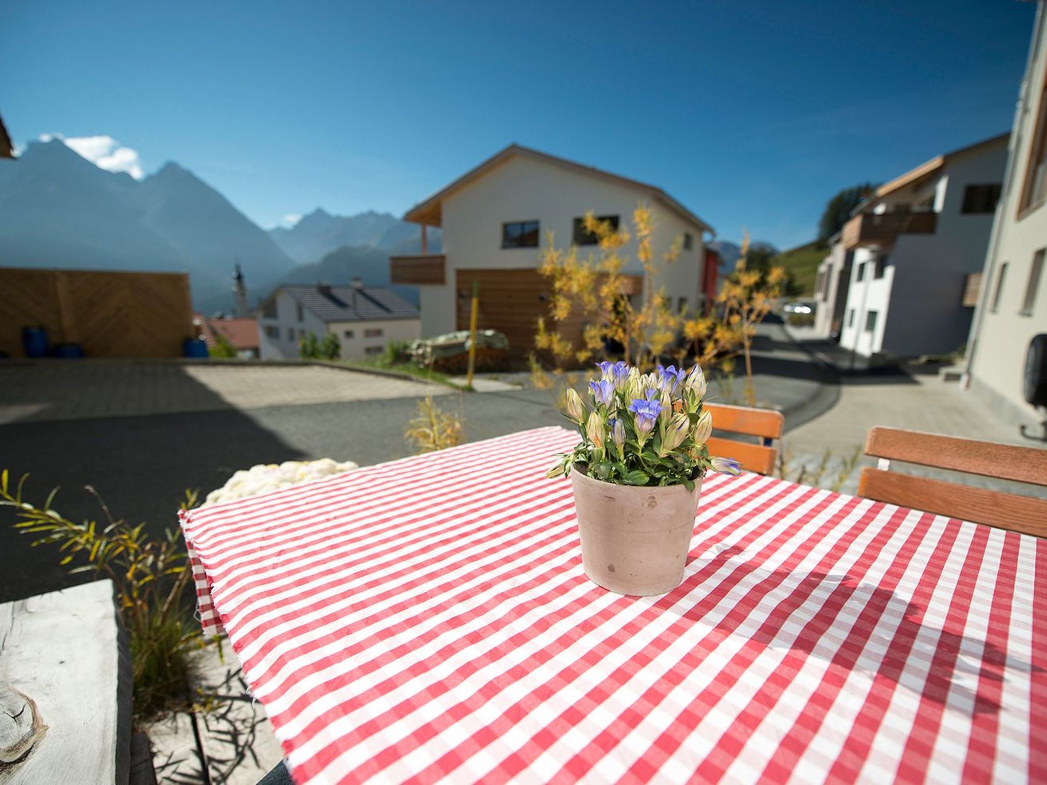 Appartement Chasa Berry, (Ftan) – Terrasse, photo 5 sur 10