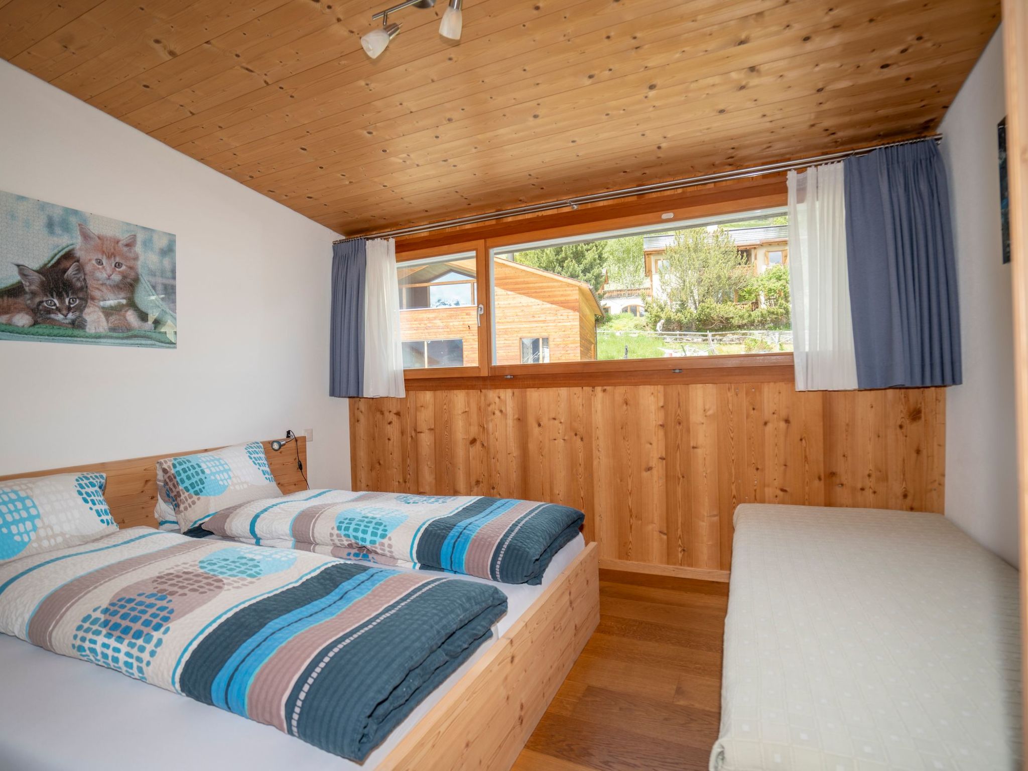 Appartement Chasa Flora, (Ftan) – Chambre, photo 6 sur 15