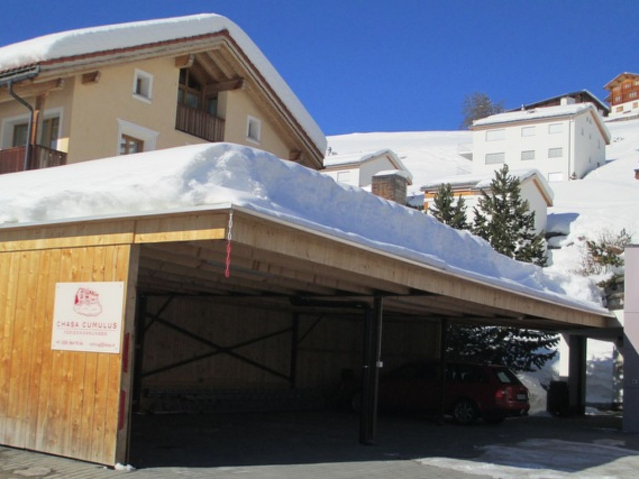 Chasa Cumulus/DG Ferienwohnung Sainas 139 A, (Ftan). - Buiten