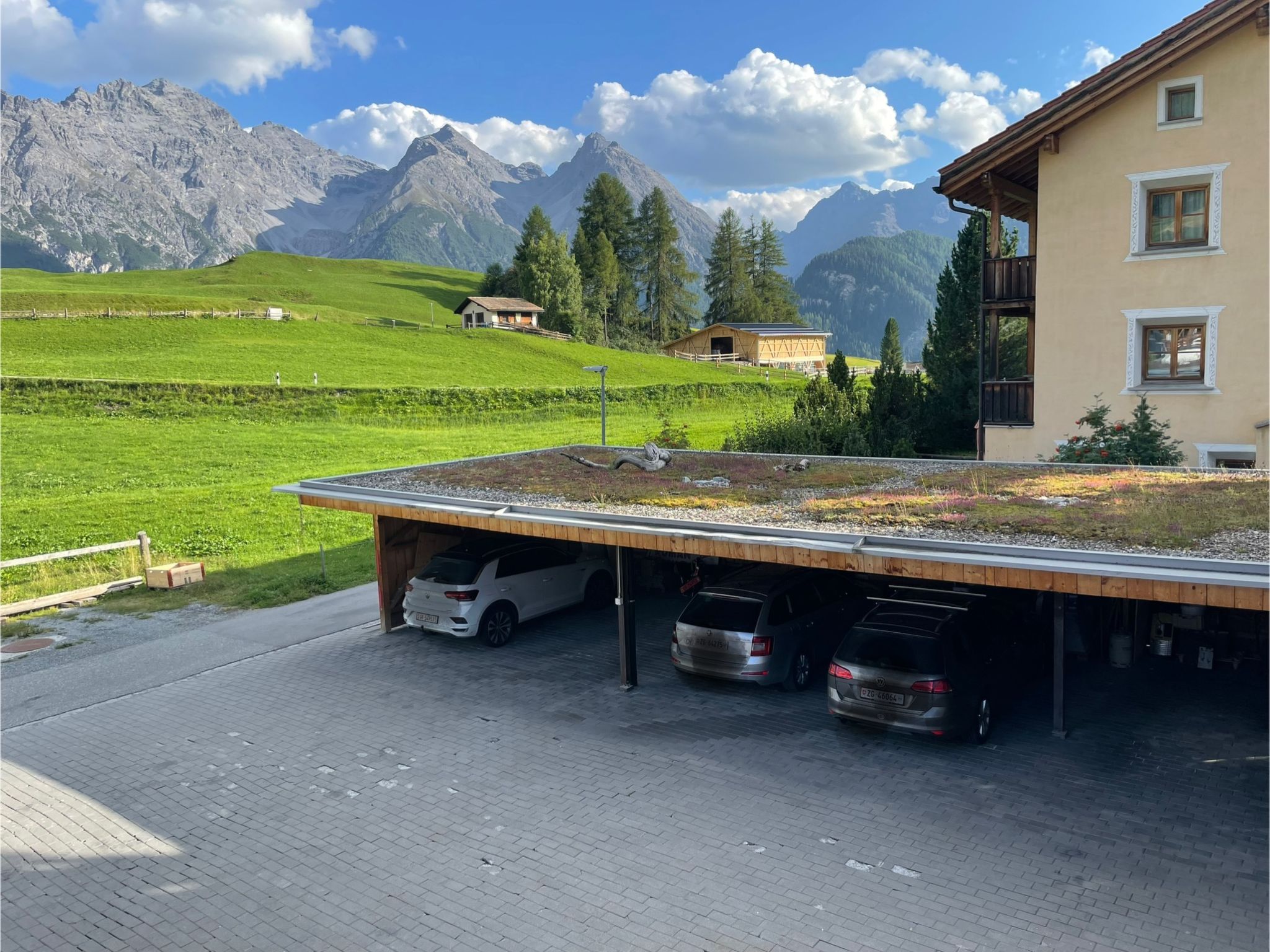 Chasa Cumulus/DG Ferienwohnung Sainas 139 A, (Ftan). - Buiten