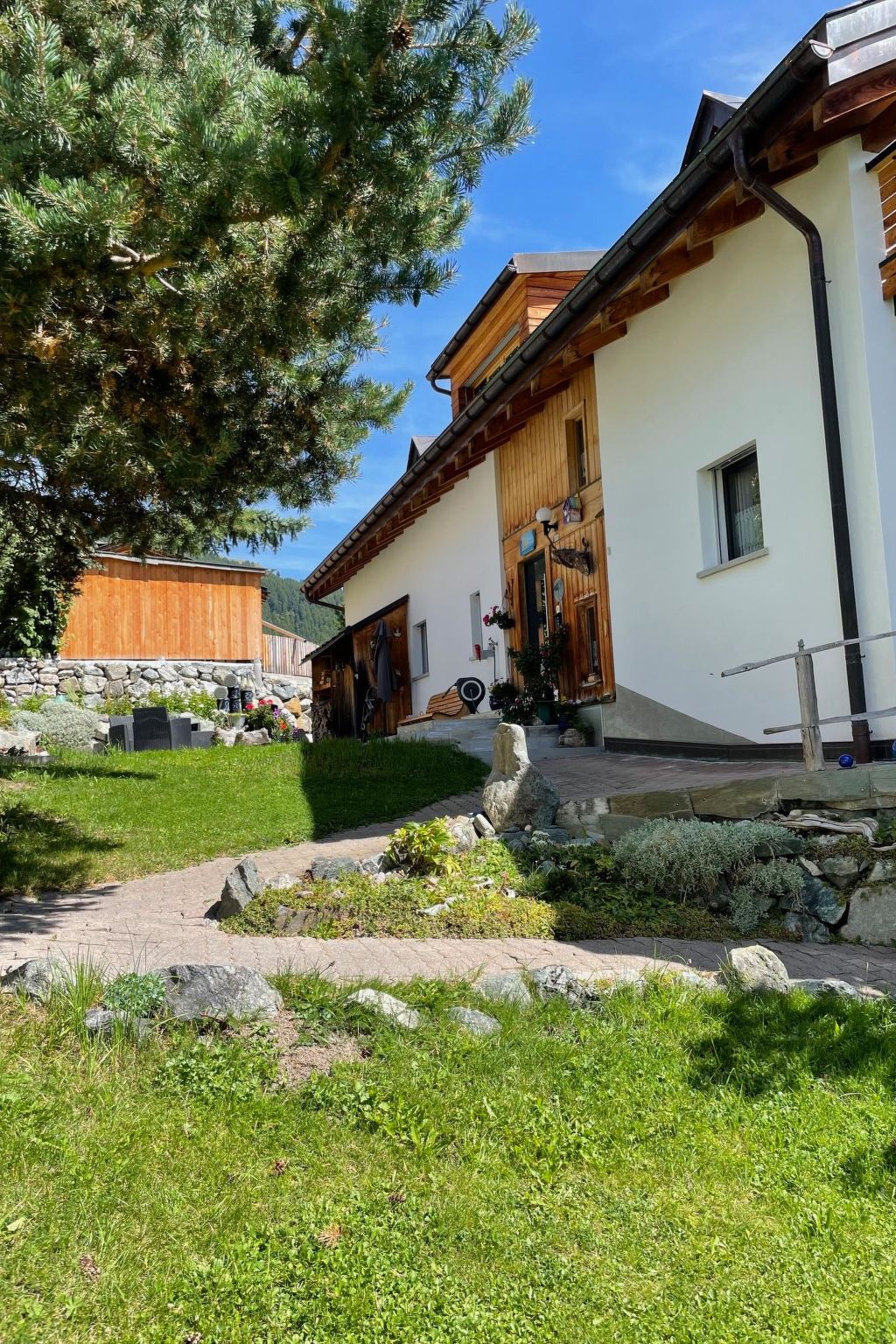 Chasa Cumulus/DG Ferienwohnung Sainas 139 A, (Ftan). - Buiten