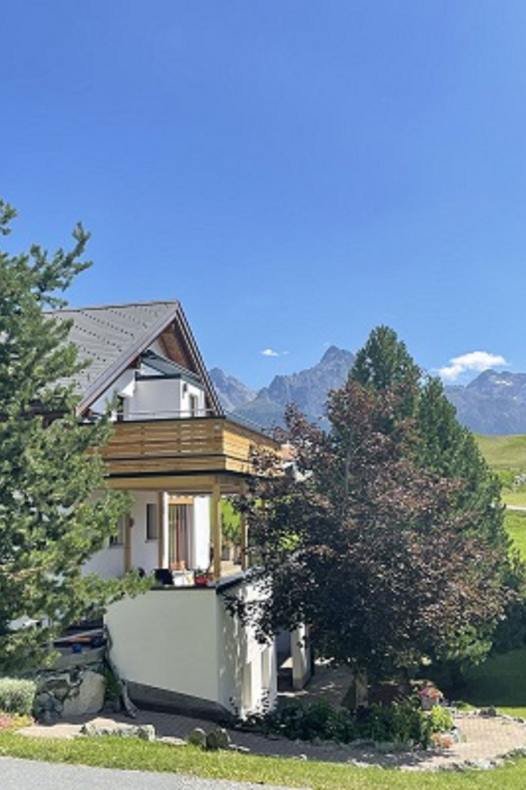 Chasa Cumulus/DG Ferienwohnung Sainas 139 A, (Ftan). - Buiten