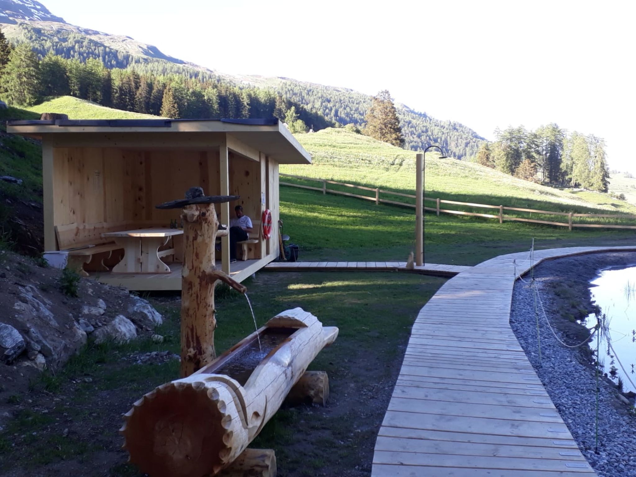 Chasa Cumulus/DG Ferienwohnung Sainas 139 A, (Ftan). - Buiten