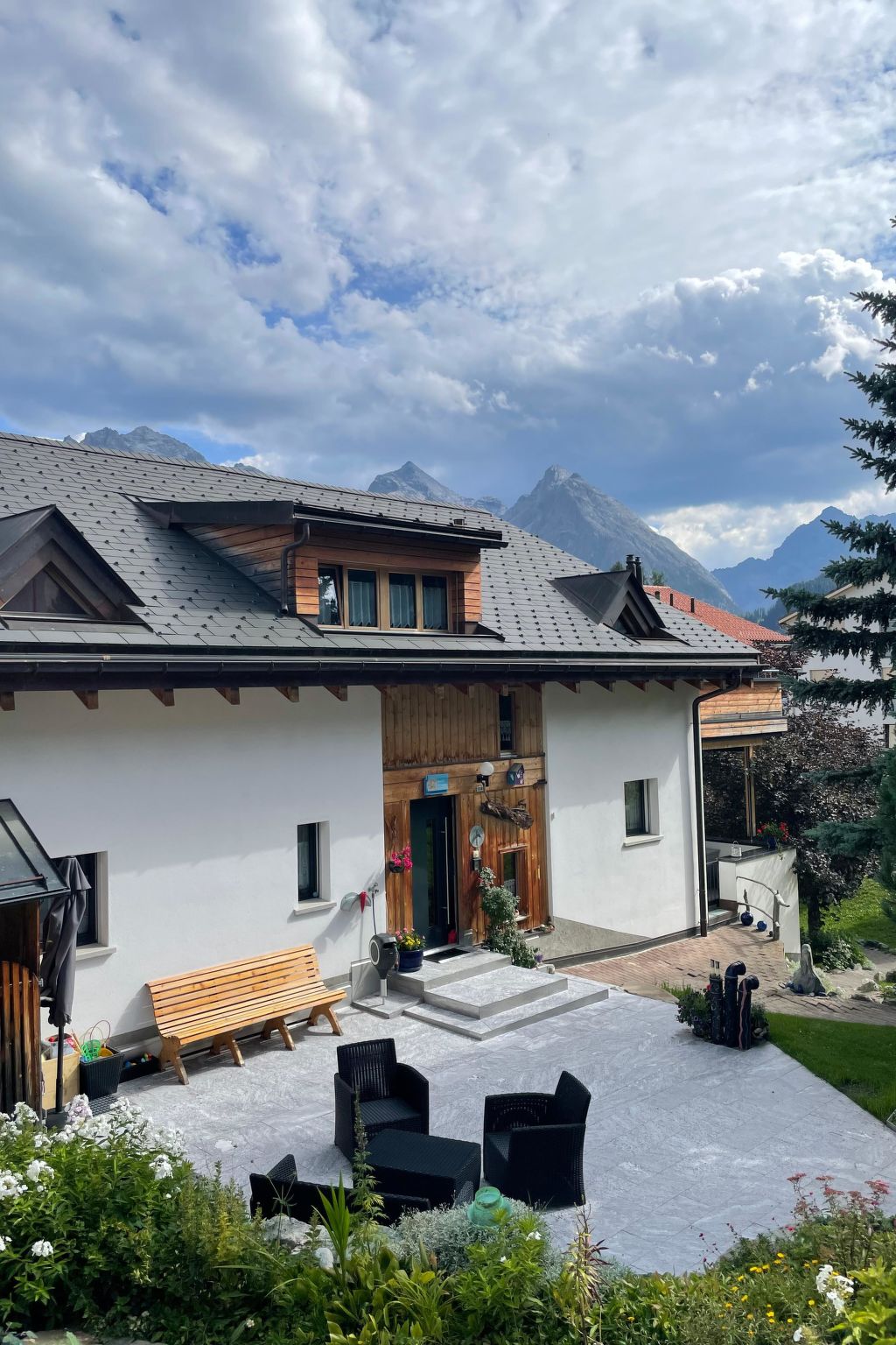 Chasa Cumulus/DG Ferienwohnung Sainas 139 A, (Ftan). - Buiten