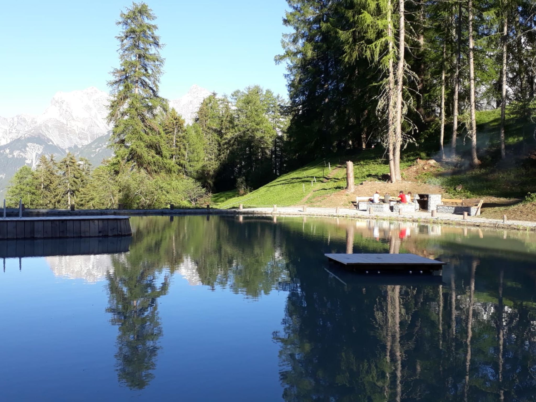 Chasa Cumulus/DG Ferienwohnung Sainas 139 A, (Ftan). - Buiten