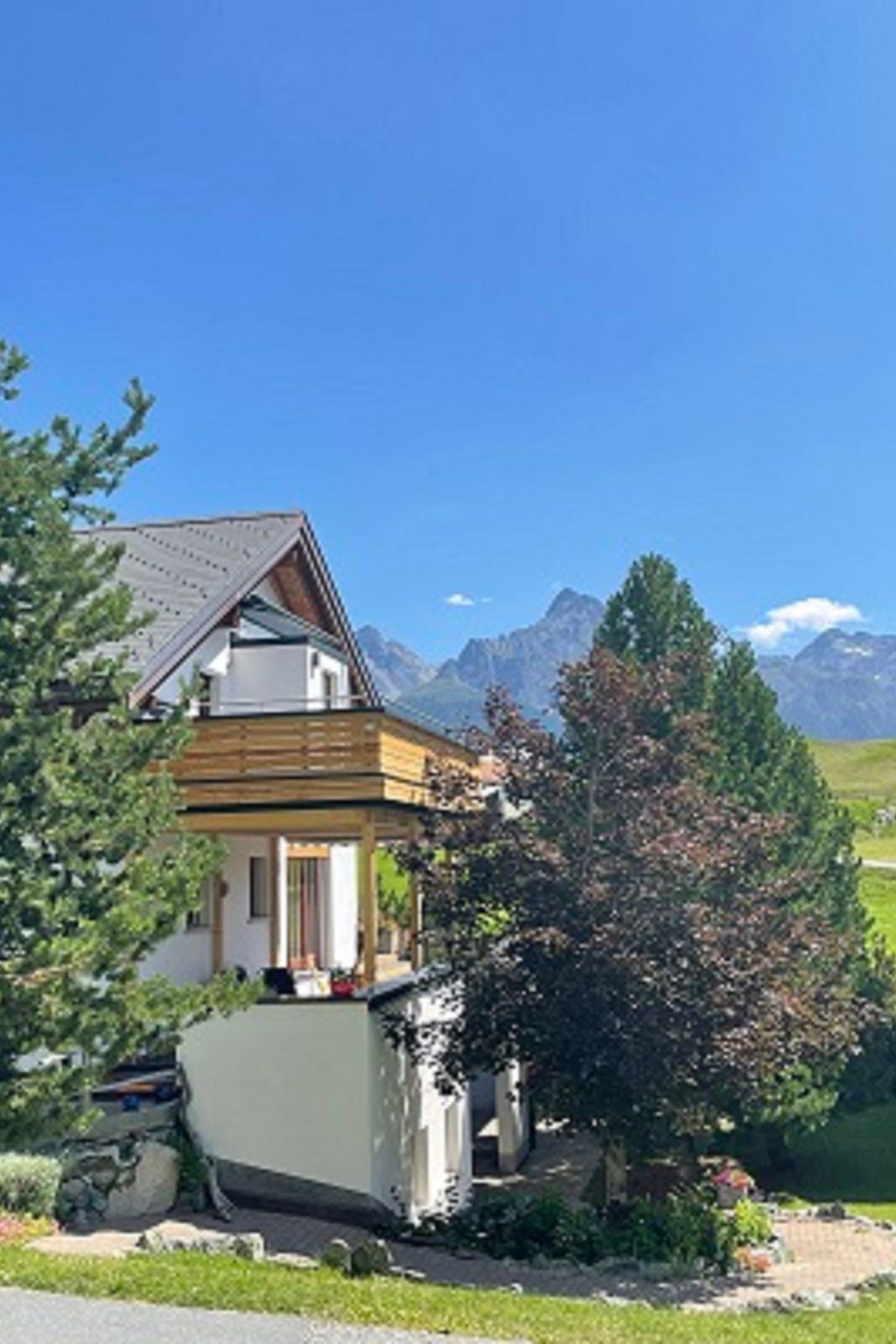Appartement Chasa Cumulus/DG Ferienwohnung Sainas 139 A, (Ftan) – Extérieur de la maison, photo 21 sur 36