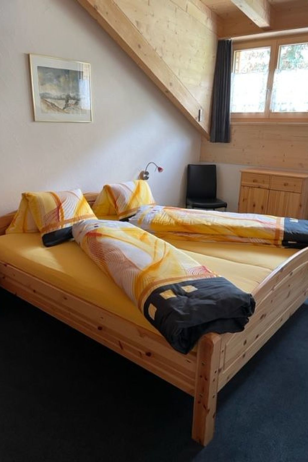 Appartement Chasa Cumulus/DG Ferienwohnung Sainas 139 A, (Ftan) – Chambre, photo 9 sur 36