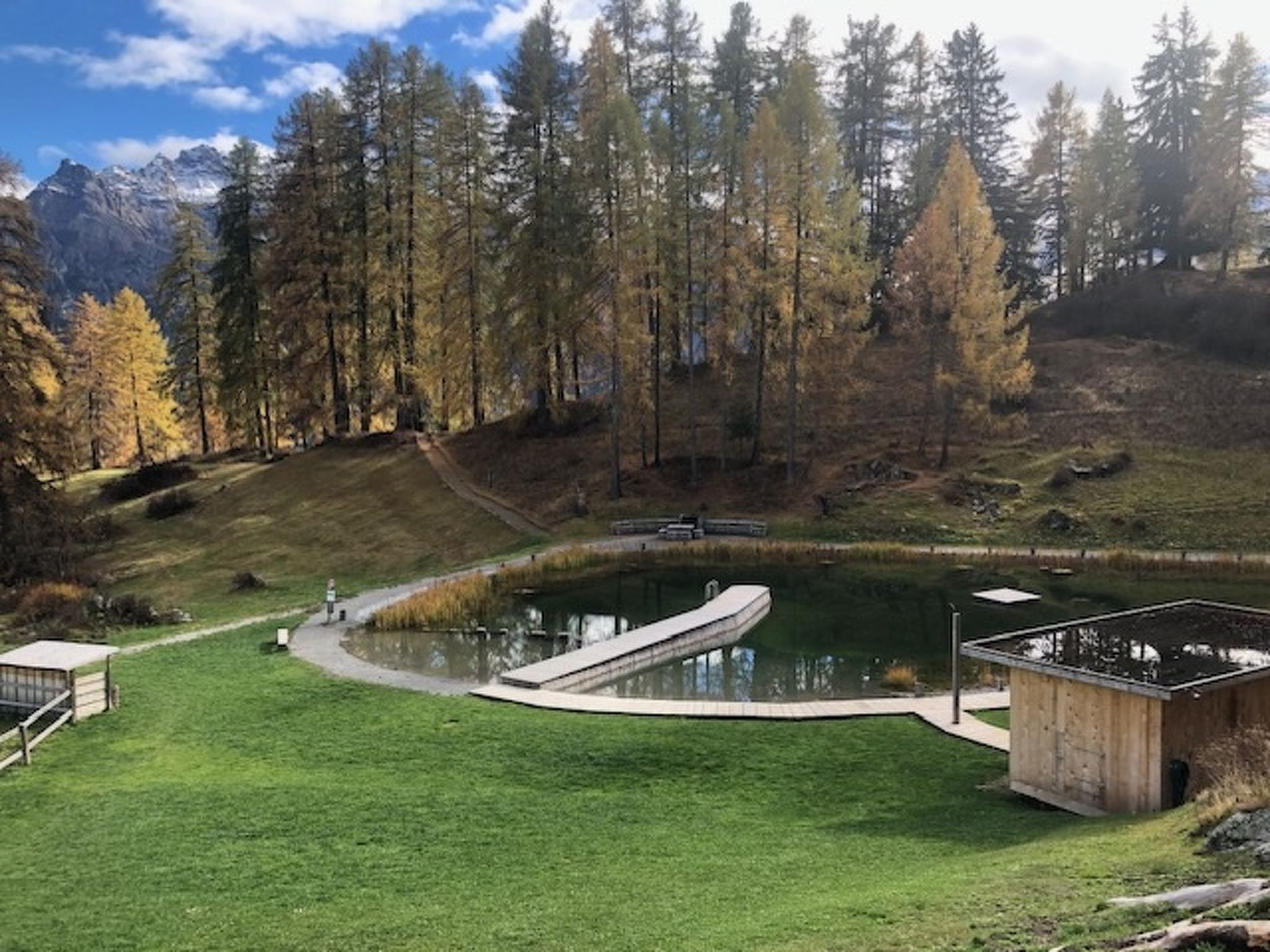 Chalchera, (Ftan). - Buiten