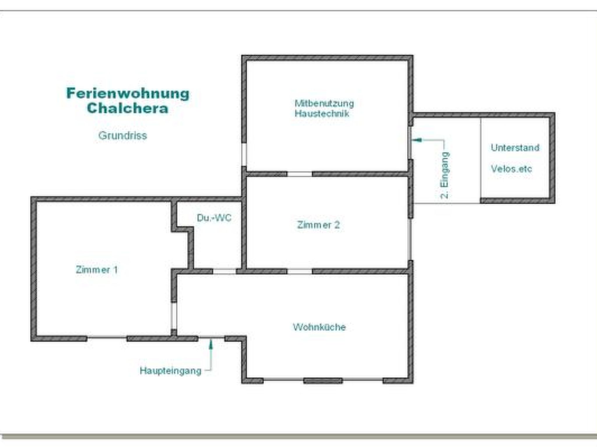 Chalchera, (Ftan). - Binnen
