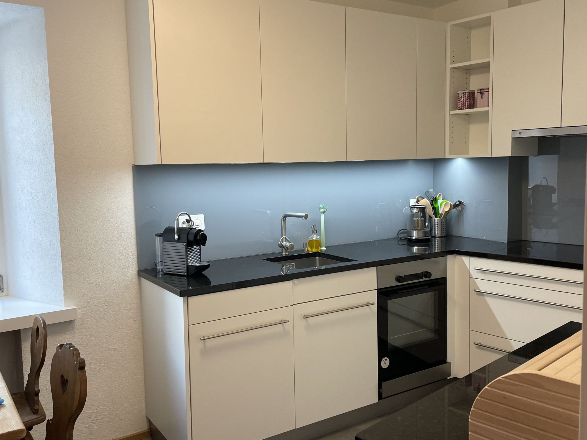 Appartement Plaz 117, (Ftan) – Cuisine et coin repas, photo 24 sur 26