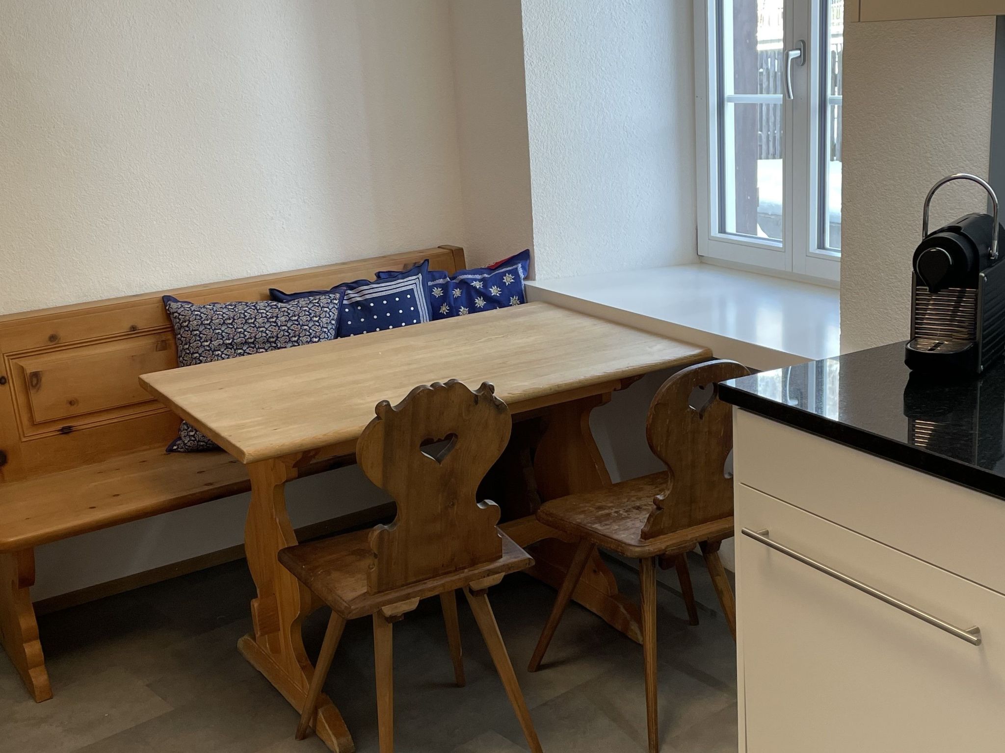 Appartement Plaz 117, (Ftan) – Cuisine et coin repas, photo 12 sur 26