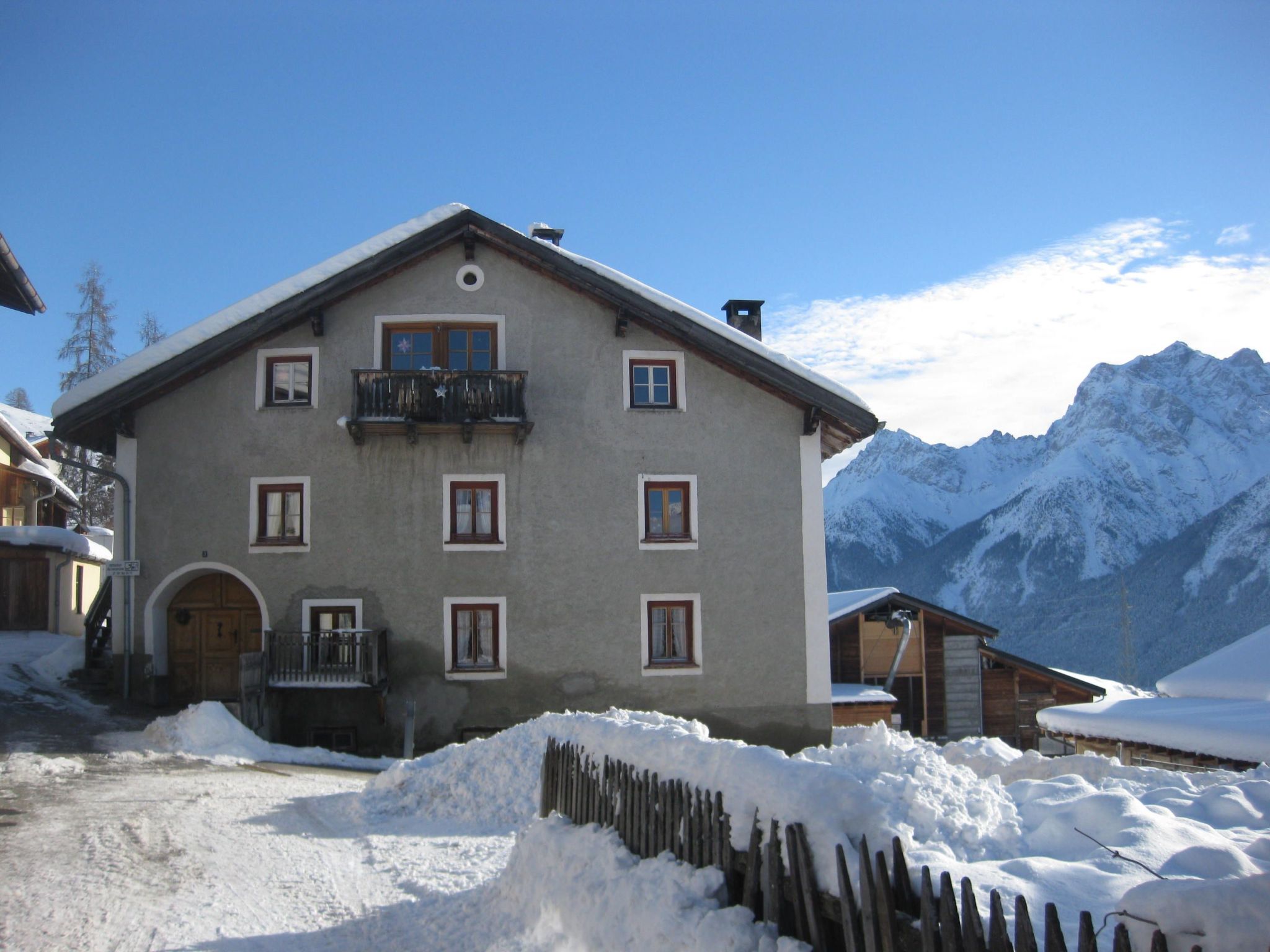 Appartement Chasa Munt Fallun 3, (Ftan) – Extérieur de la maison, photo 8 sur 18