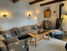 Knus chalet in Ftan direct aan de skipiste met uitzicht op de bergen - thumbnail 4