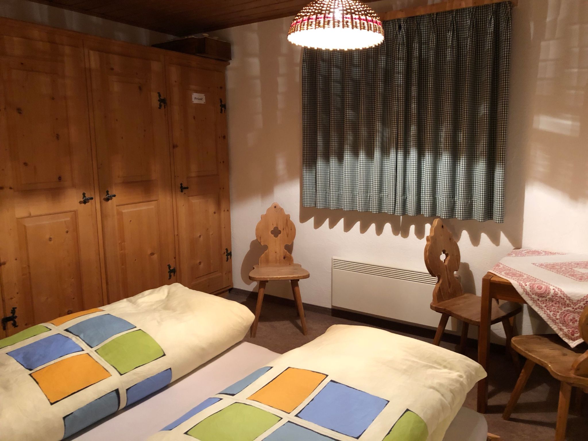 Appartement Mugliner 117A, (Ftan) – Chambre, photo 8 sur 14