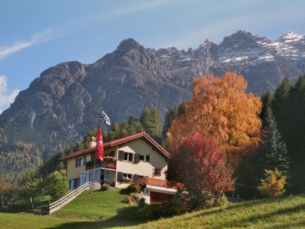Appartement Ferienwohnung Forsthaus Falkenstein in Zwitserland