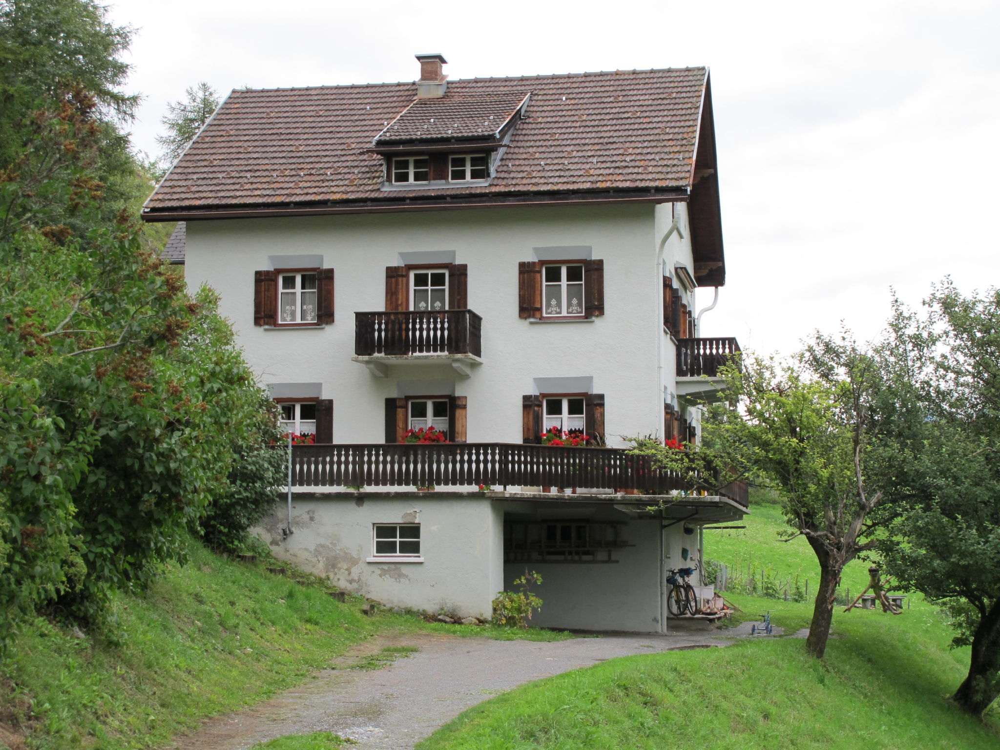 Chasa Soldanella, (Tarasp) - Buiten