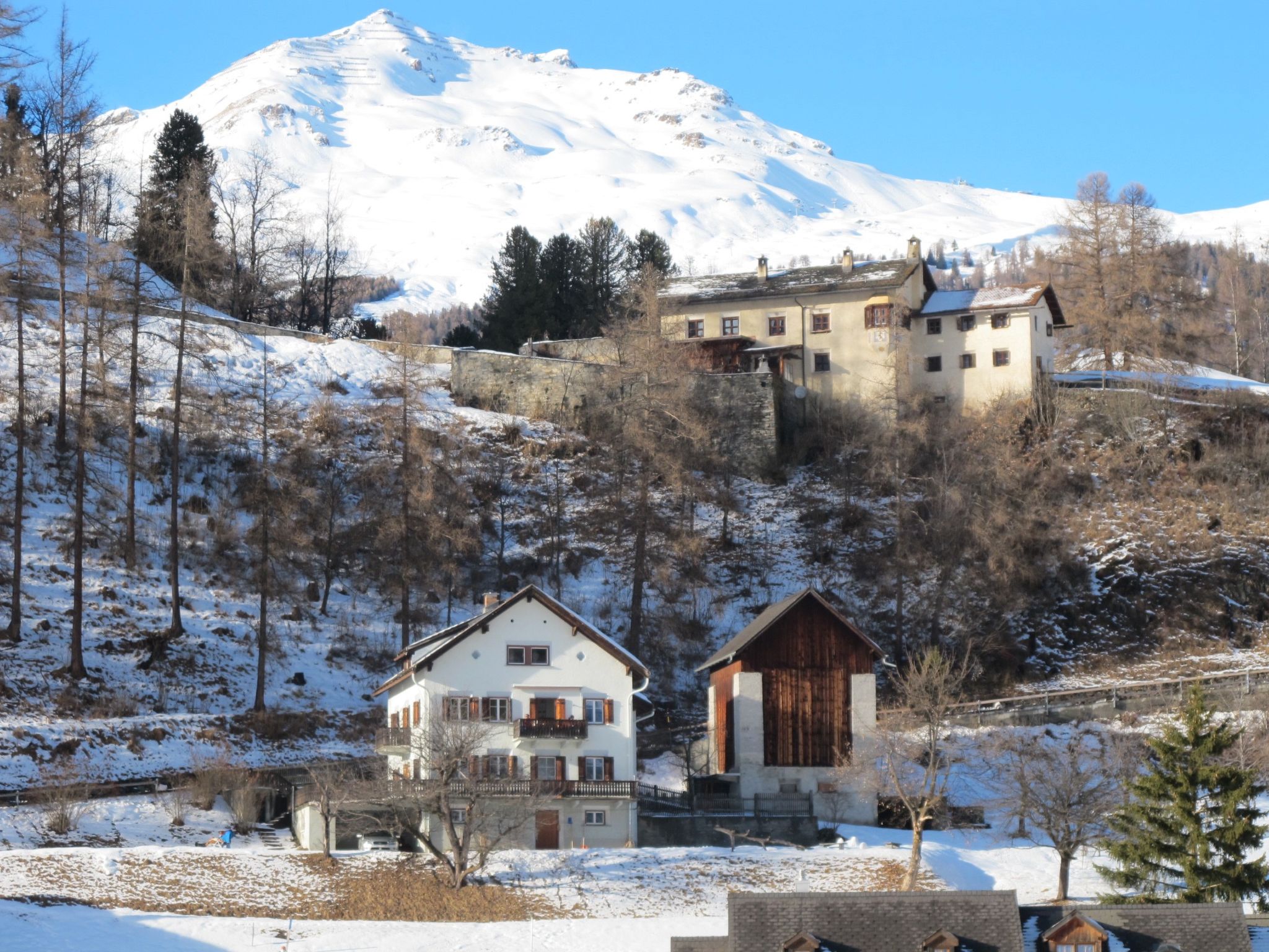Chasa Soldanella, (Tarasp) - Buiten