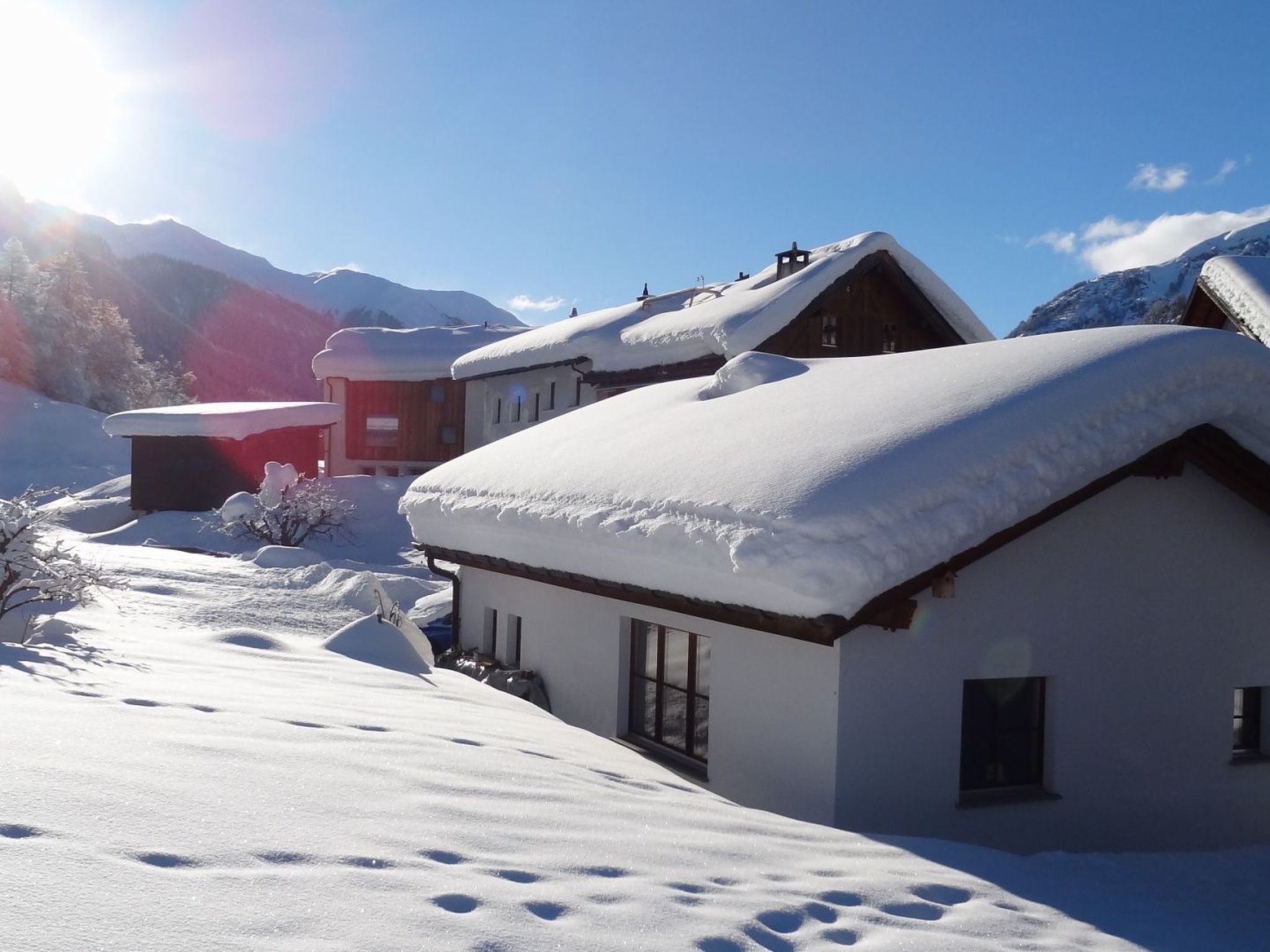 Appartement Chasa Quadra, (Tarasp) – Extérieur de la maison, photo 14 sur 17