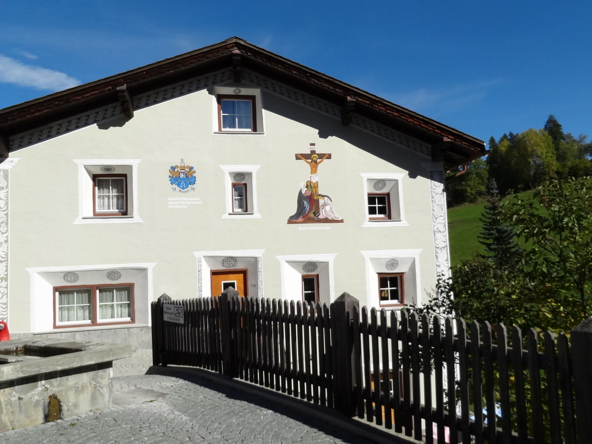 Chasa Quadra, (Tarasp). - Buiten