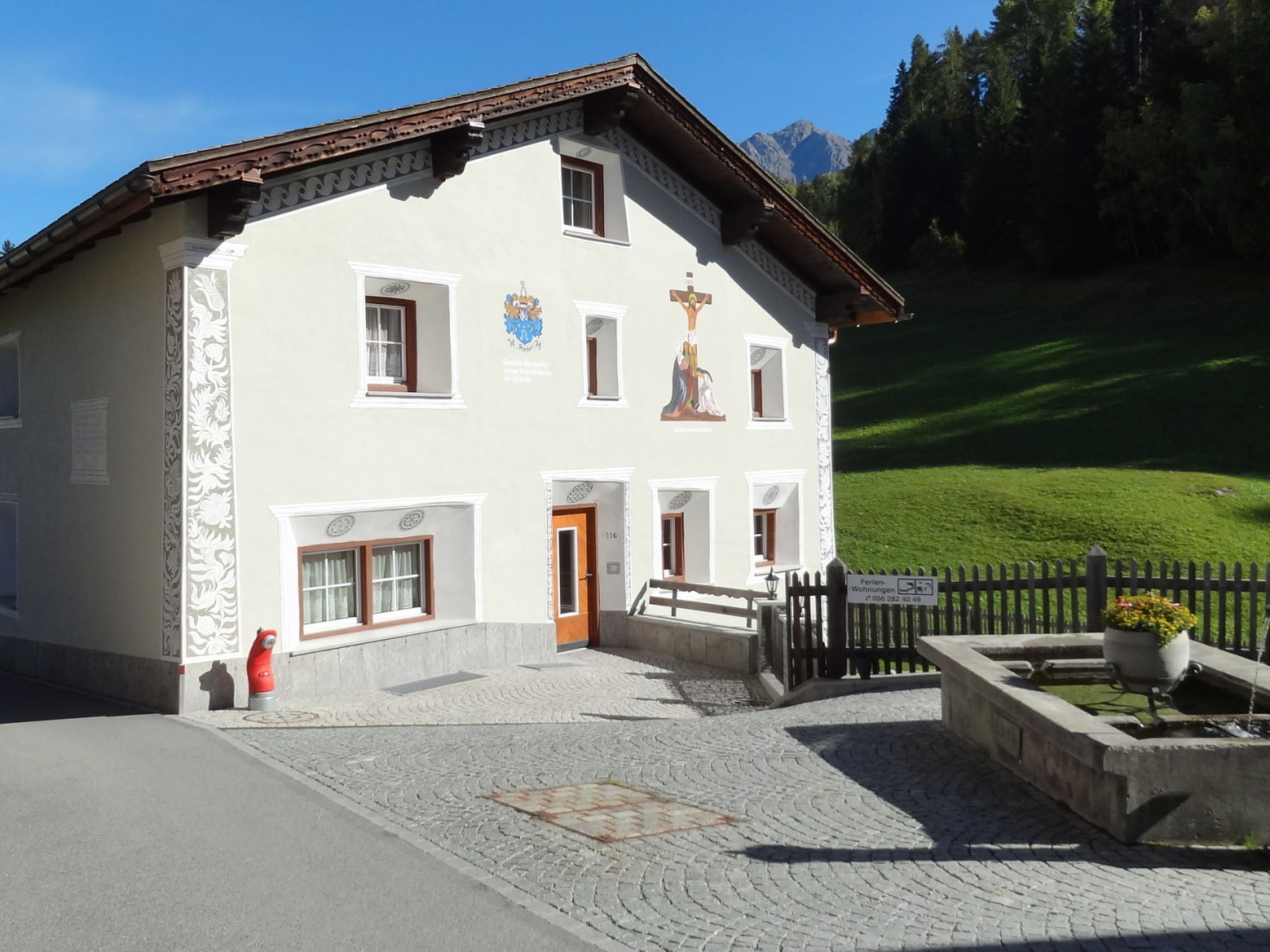 Chasa Quadra, (Tarasp). - Buiten