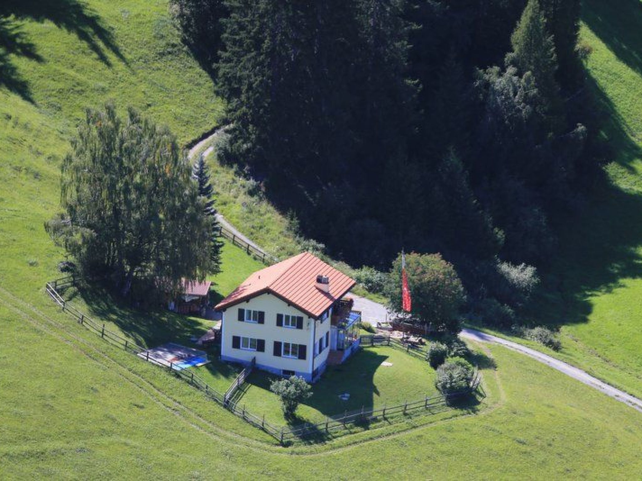 Appartement Forsthaus Falkenstein, (Tarasp) – Extérieur de la maison, photo 15 sur 19