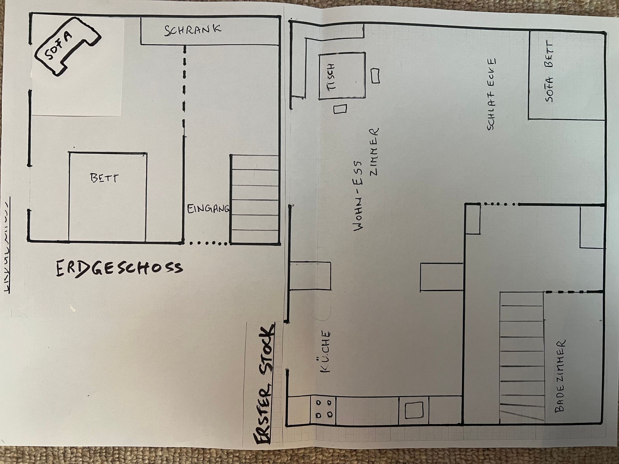 Appartement 3-Zimmerwohnung Chasa d'Uina, (Sent) – Plan, photo 21 sur 21