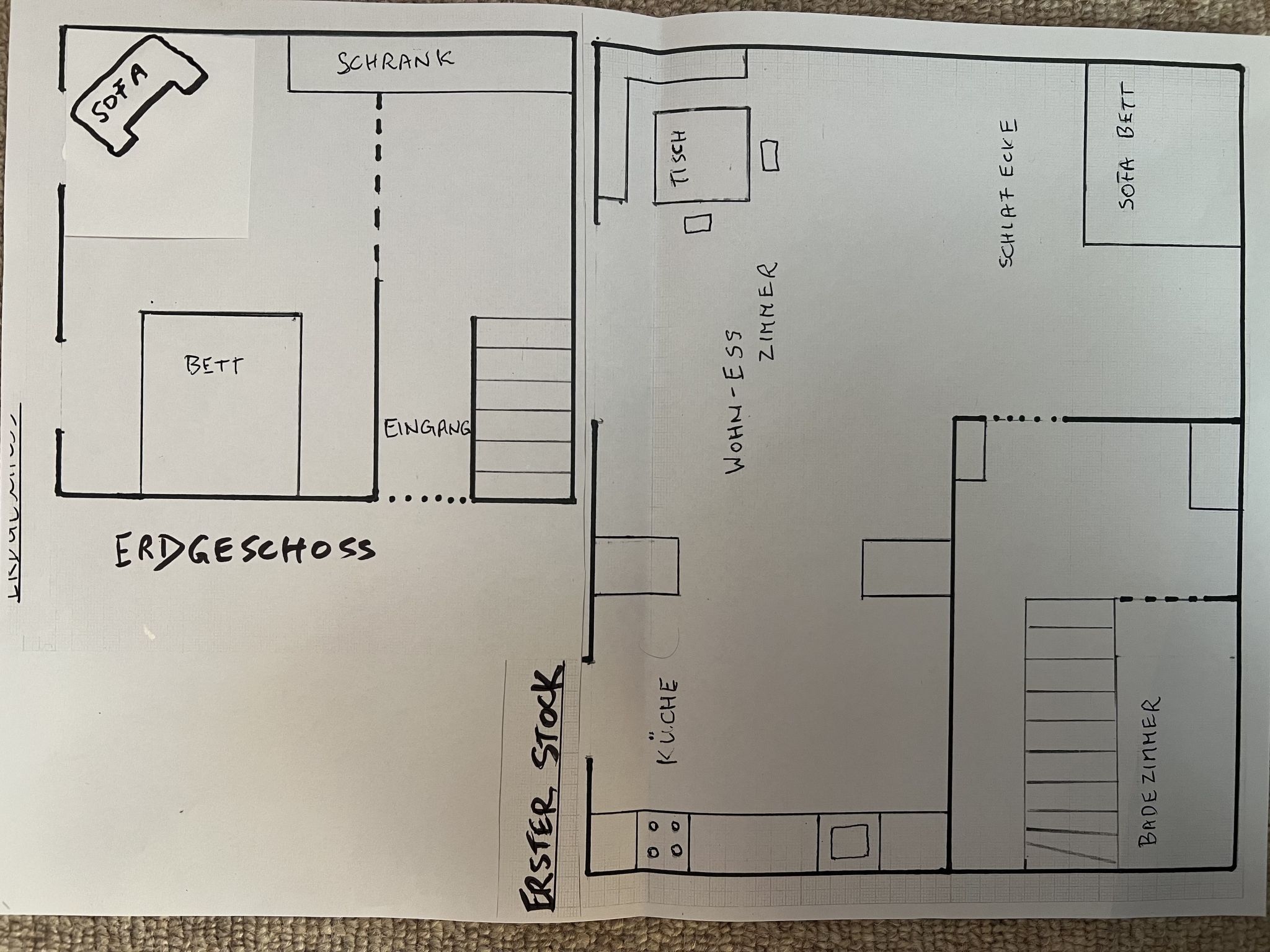 3-Zimmerwohnung Chasa d'Uina, (Sent). - Drinnen
