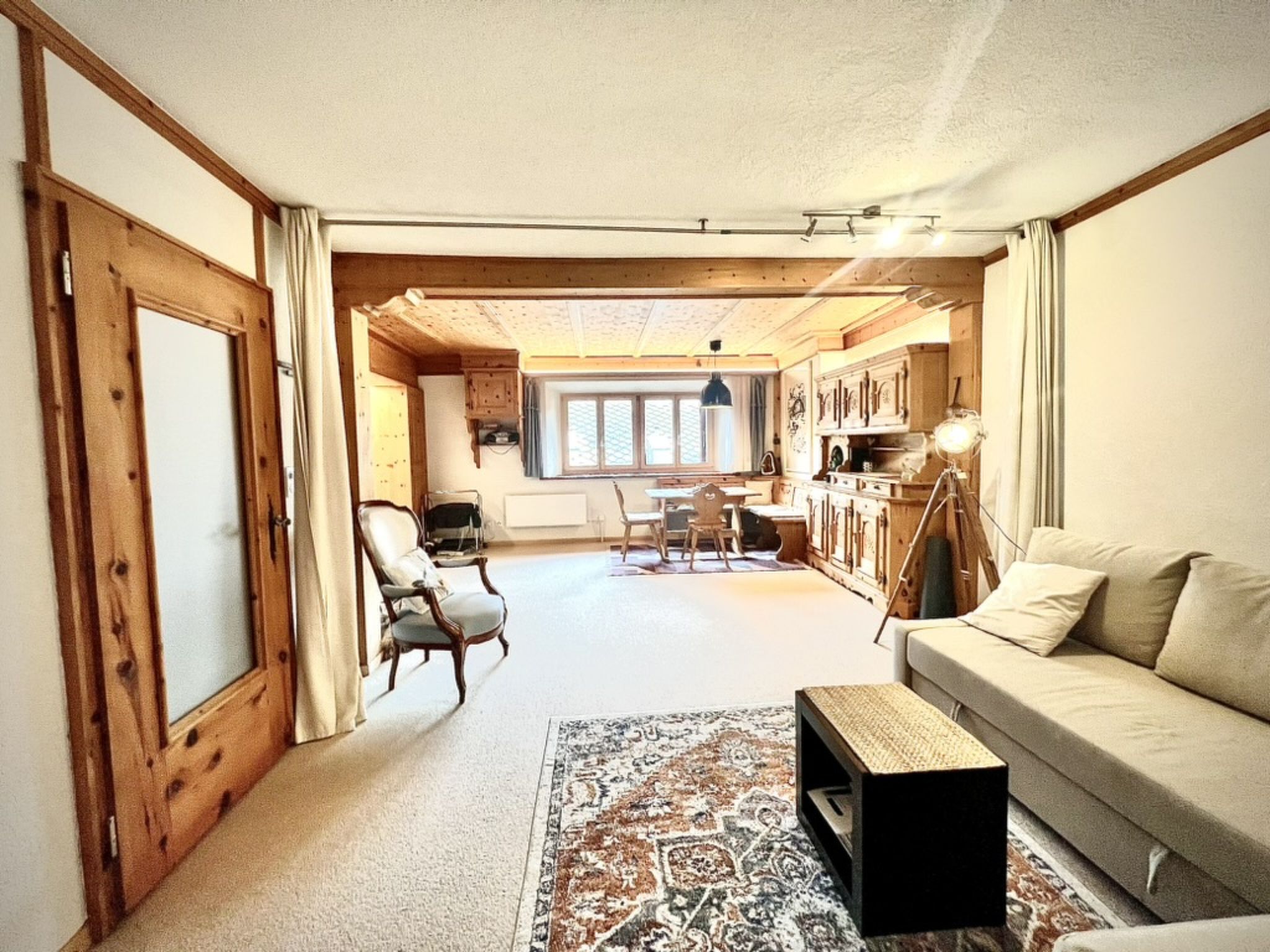 3-Zimmerwohnung Chasa d'Uina, (Sent). - Drinnen