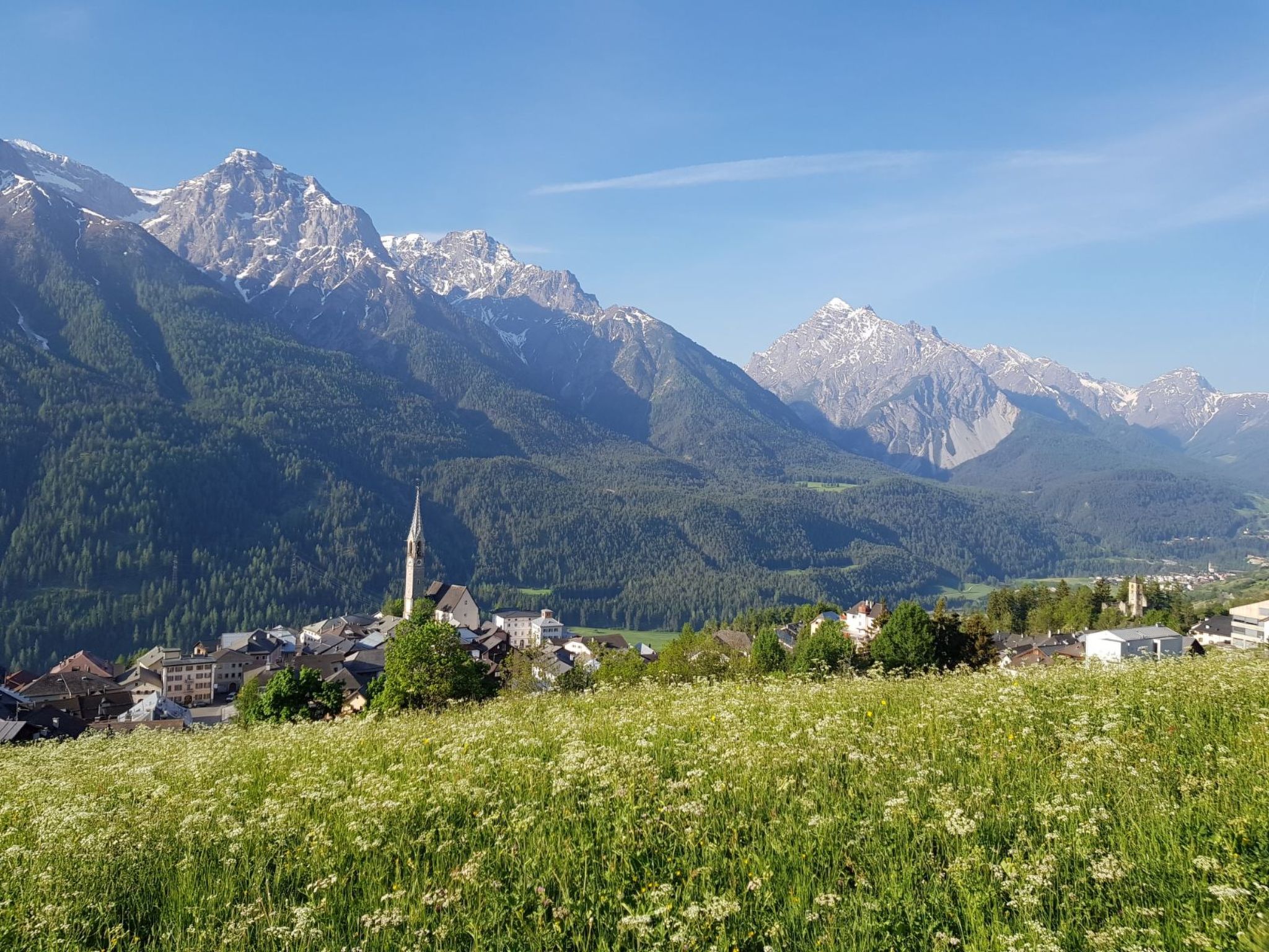 Chasa Scandella, (Sent). - Draußen