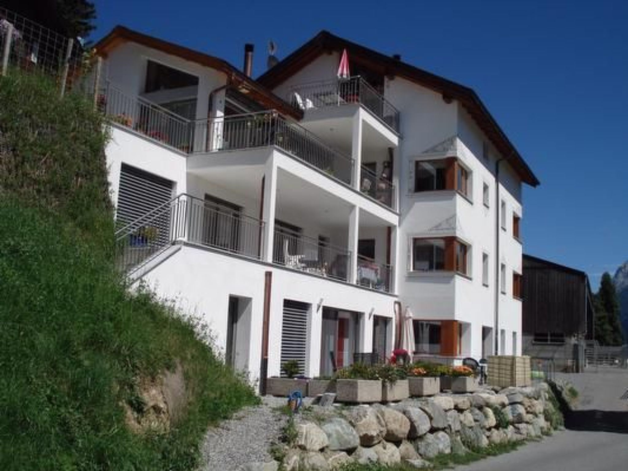 Appartement Ferienhof PUA - Erlebnisferien auf dem Bauernhof, (Sent) – Extérieur de la maison, photo 12 sur 23