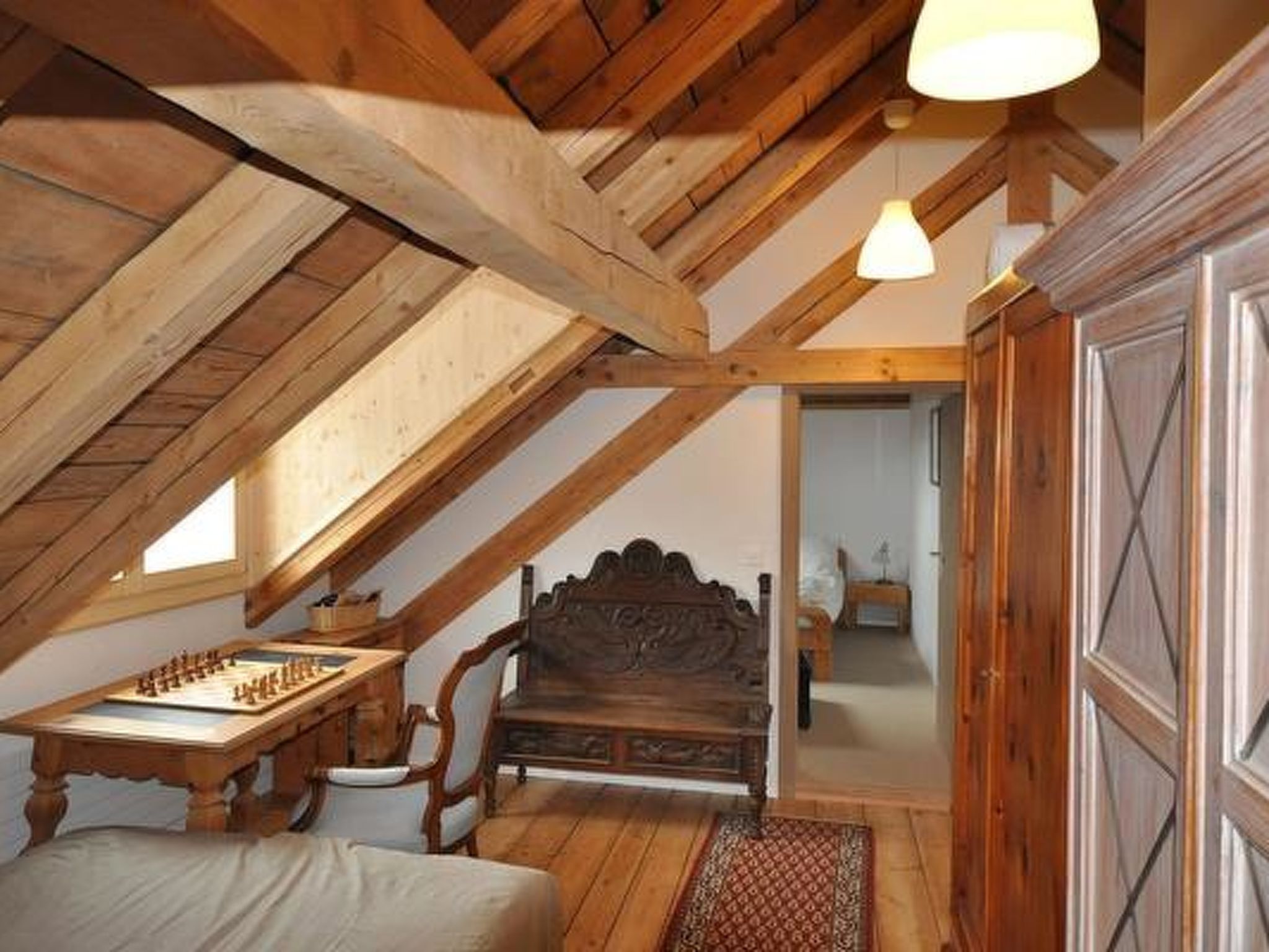 Chasa d'Uina, (Sent). - Drinnen