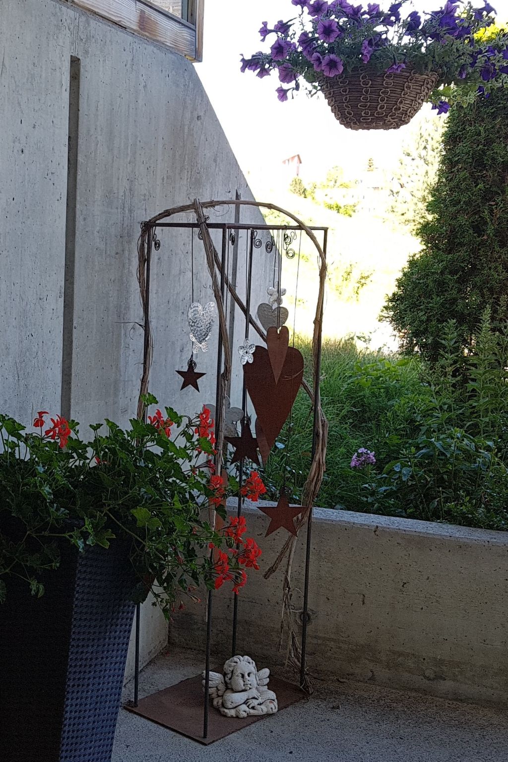 Scandella, (Sent). - Draußen