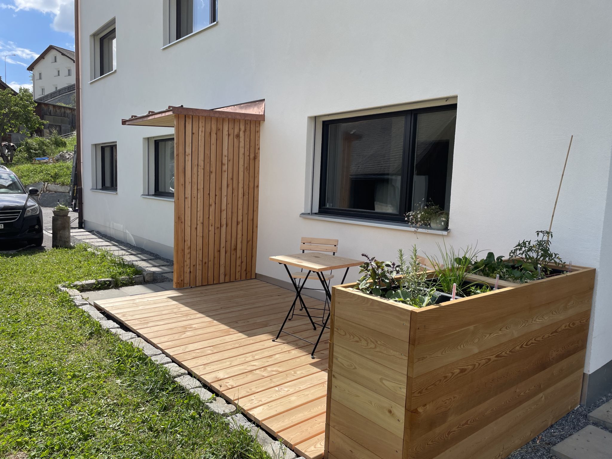 Chasa Curturella, (Sent). - Buiten