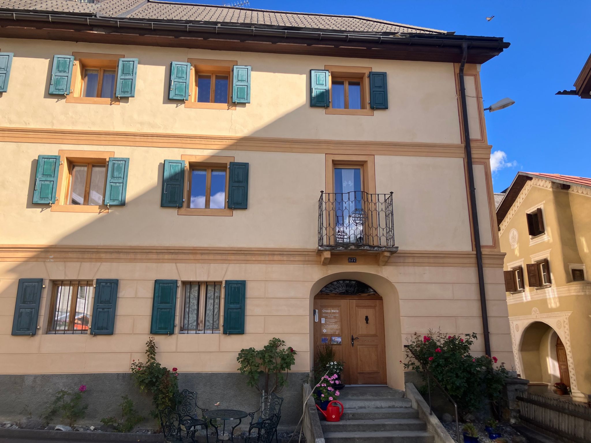 Appartement Ferienwohnungen Chasa Werro, (Sent) – Extérieur de la maison, photo 28 sur 50