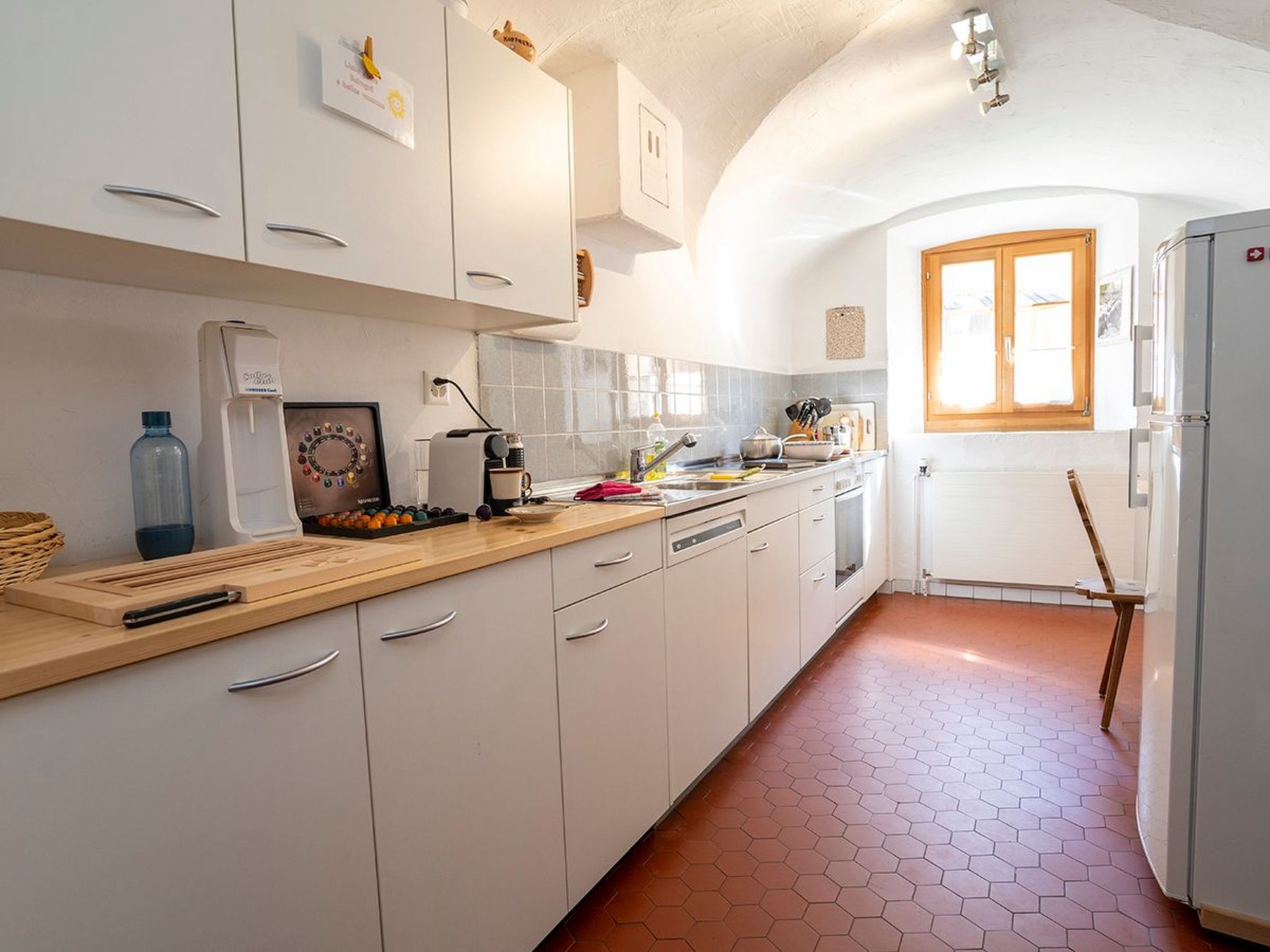Appartement Ferienwohnungen Chasa Werro, (Sent) – Cuisine et coin repas, photo 39 sur 50