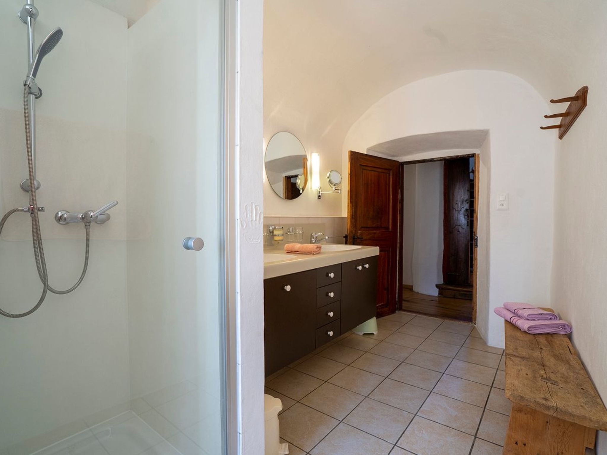 Appartement Ferienwohnungen Chasa Werro, (Sent) – Salle de bains, photo 9 sur 50