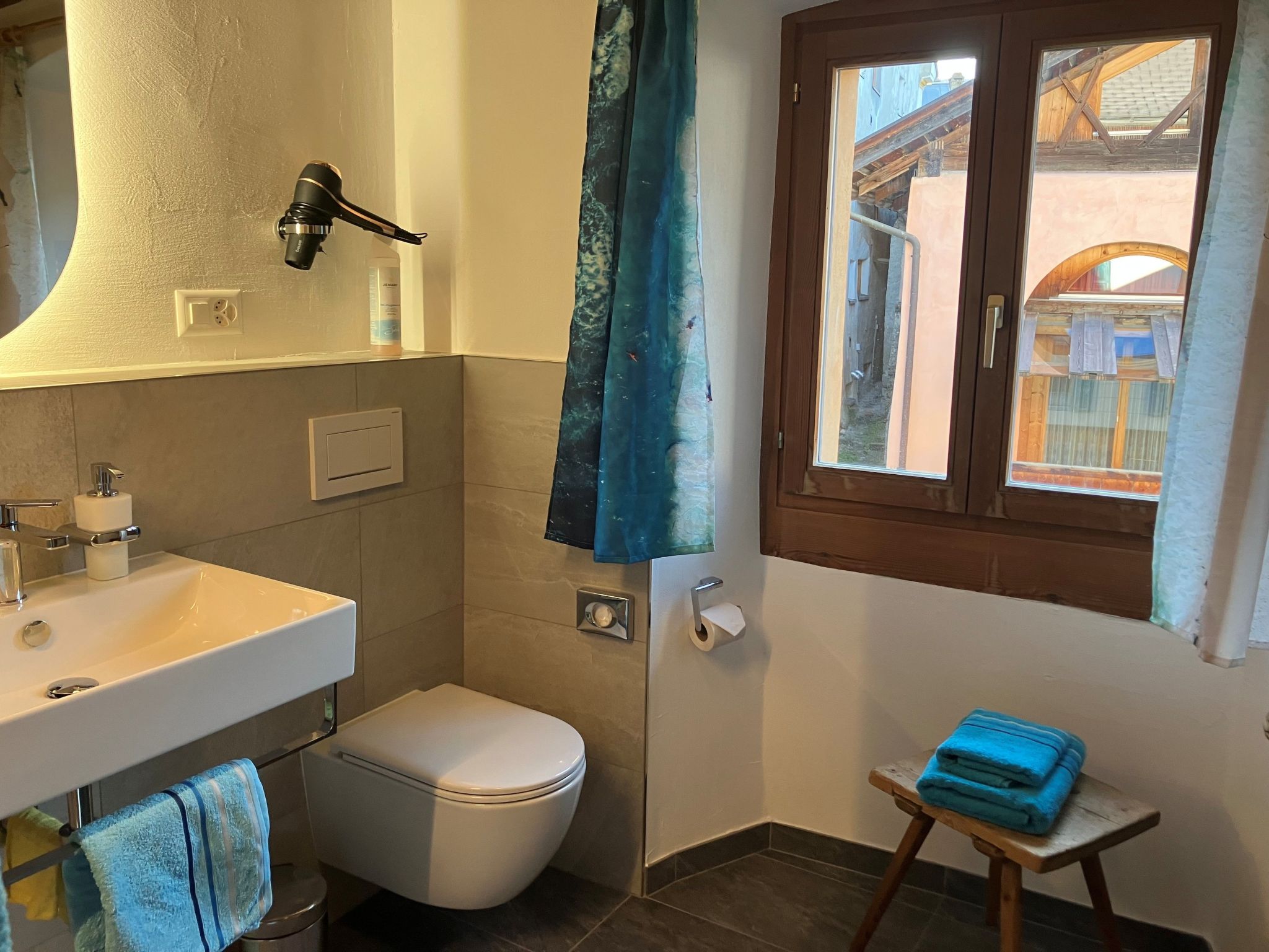 Appartement Ferienwohnungen Chasa Werro, (Sent) – Salle de bains, photo 20 sur 50