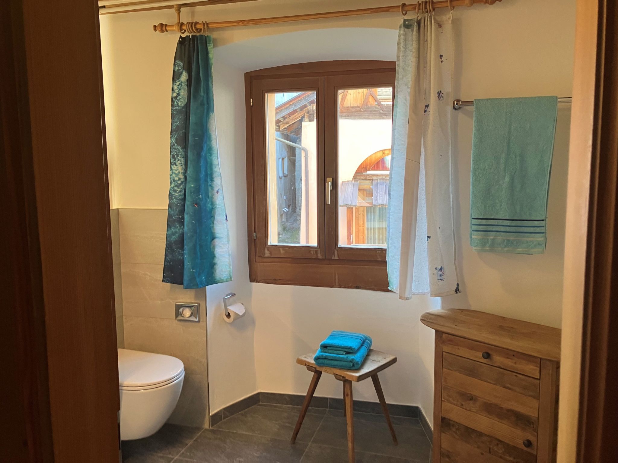 Appartement Ferienwohnungen Chasa Werro, (Sent) – Salle de bains, photo 21 sur 50